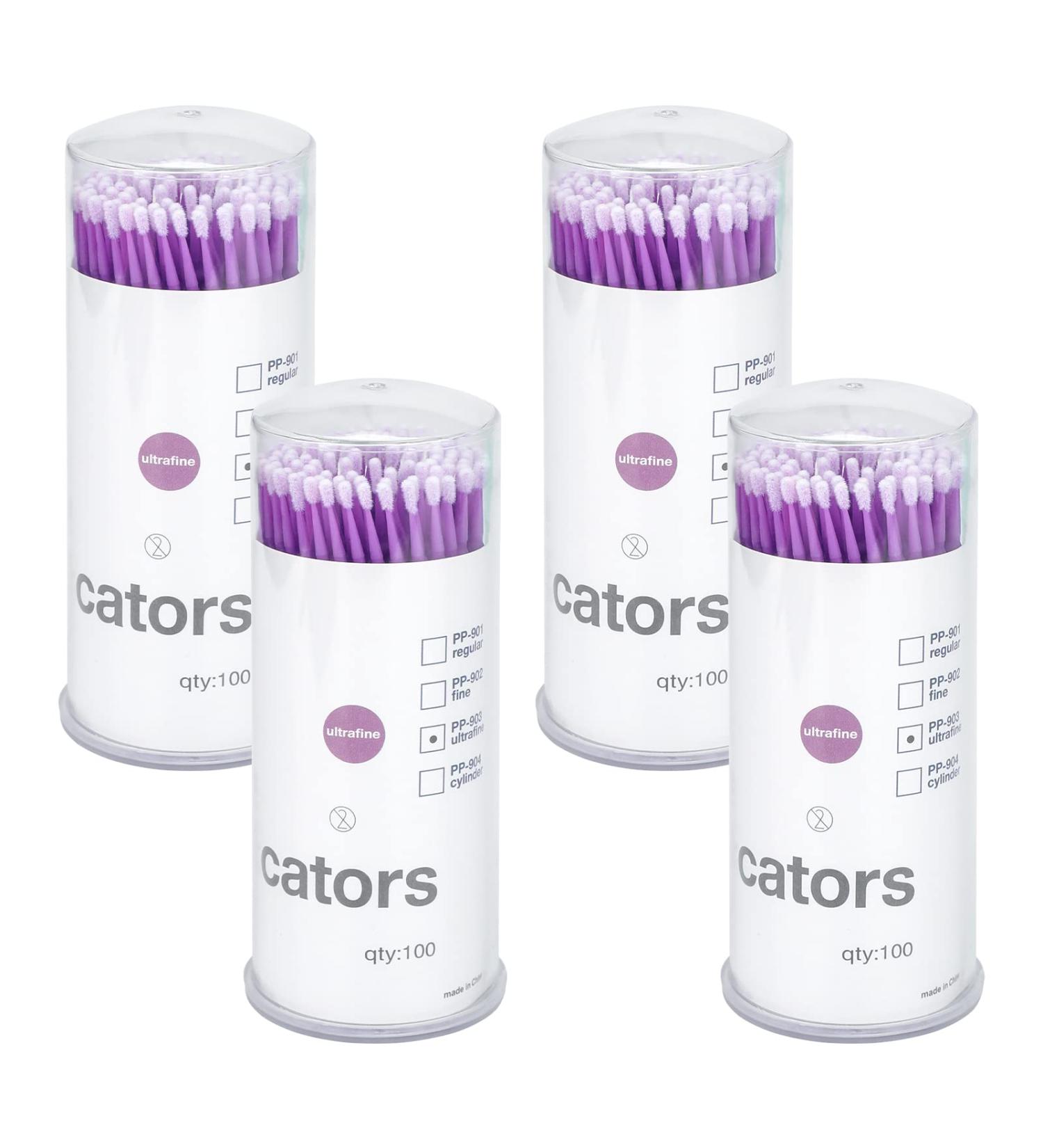 G2PLUS 400PCS Purple Disposable Micro Applicators for Eyelash Extensions - Ideal for Crafting and Swabbing - Buy Online on GoSupps.com