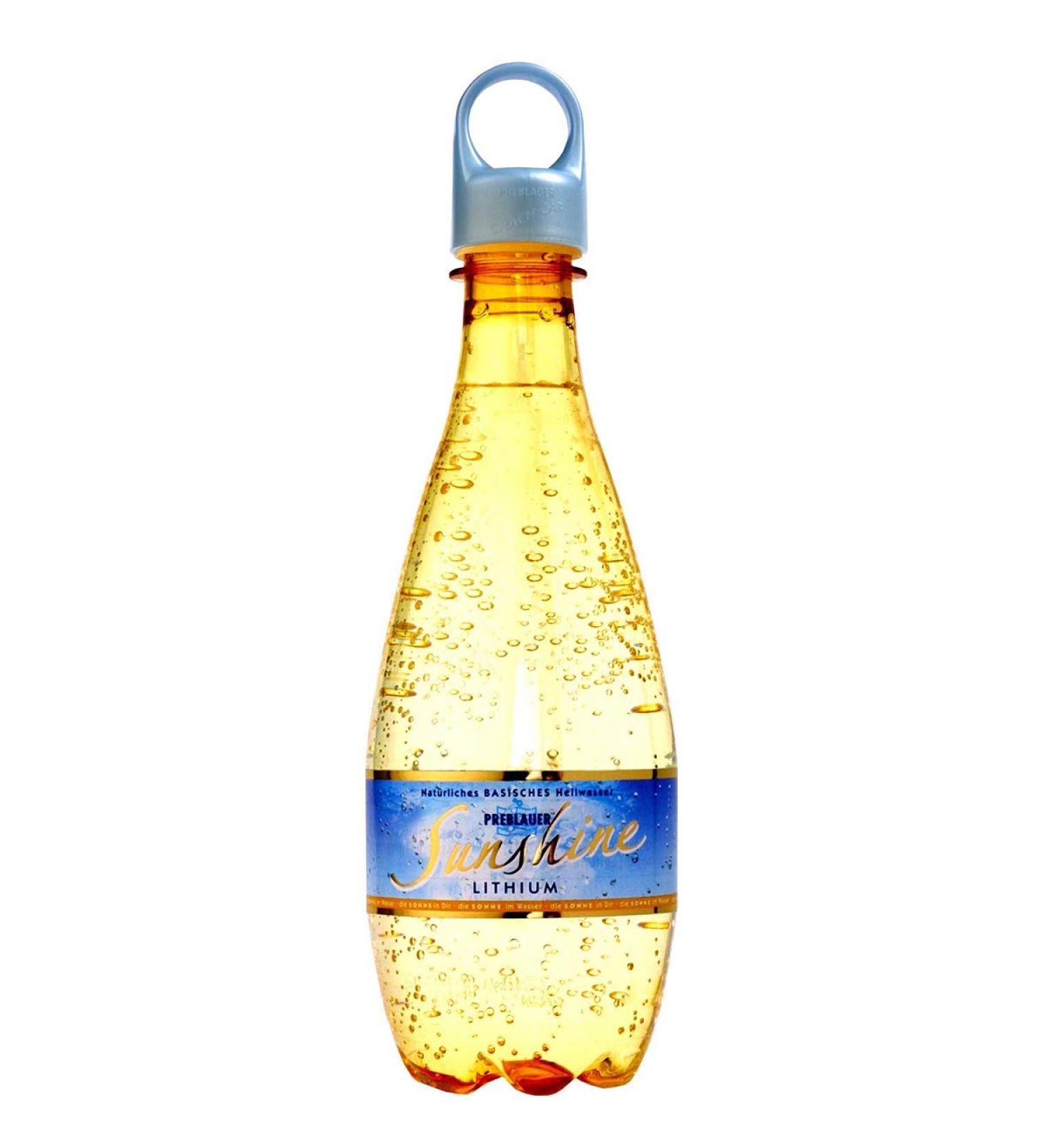 Preblauer Sunshine Natural Mineral Water with Lithium - Mood Lifting & Refreshing 500ml | Shop Now! - Buy Online on GoSupps.com