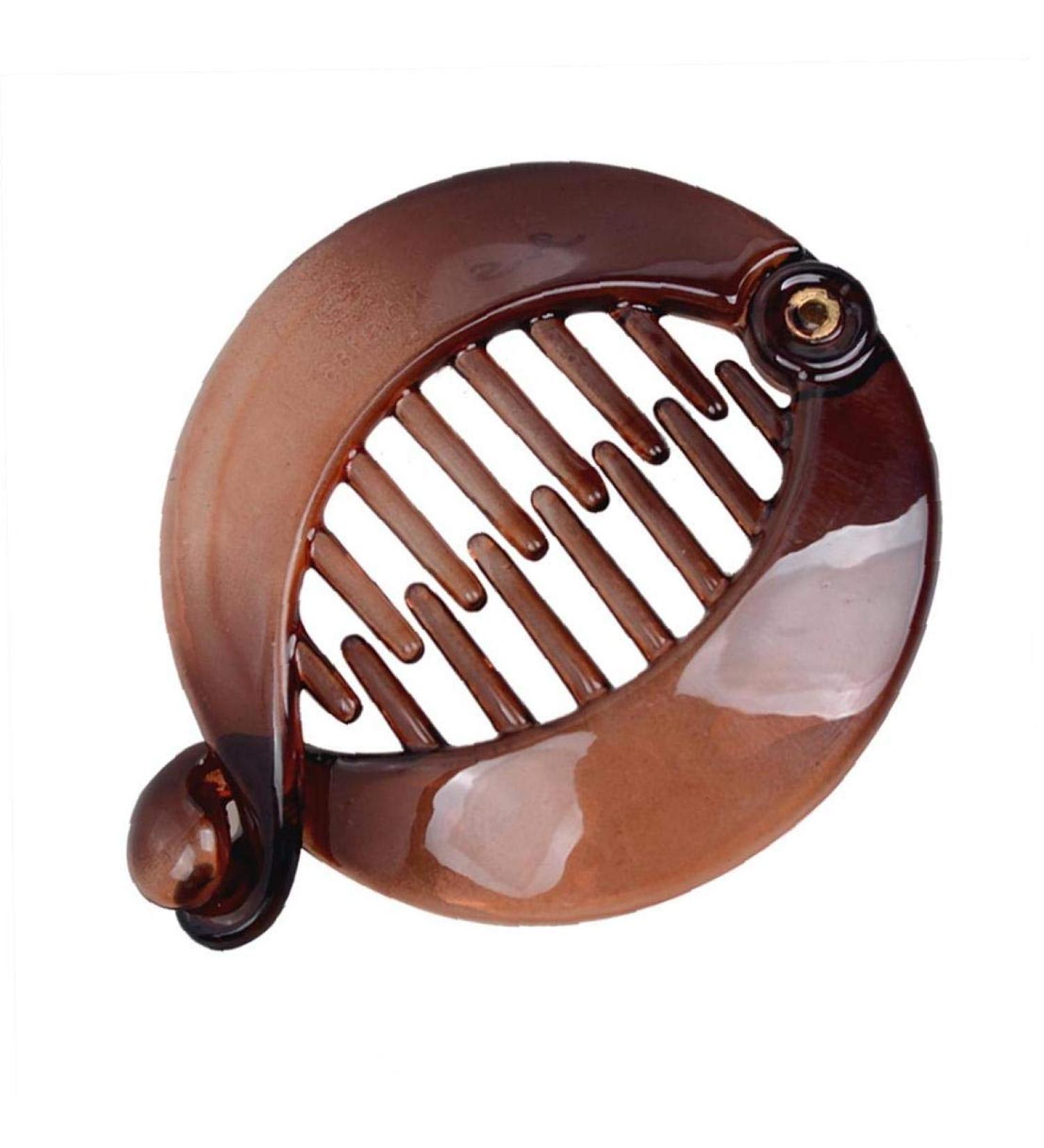 Buy Casecover Beauty Combs & Ponytail Hair Clip - Stylish Brown Banana Fish Clips for Effortless Hair Styling | Fast International Shipping - Buy Online on GoSupps.com