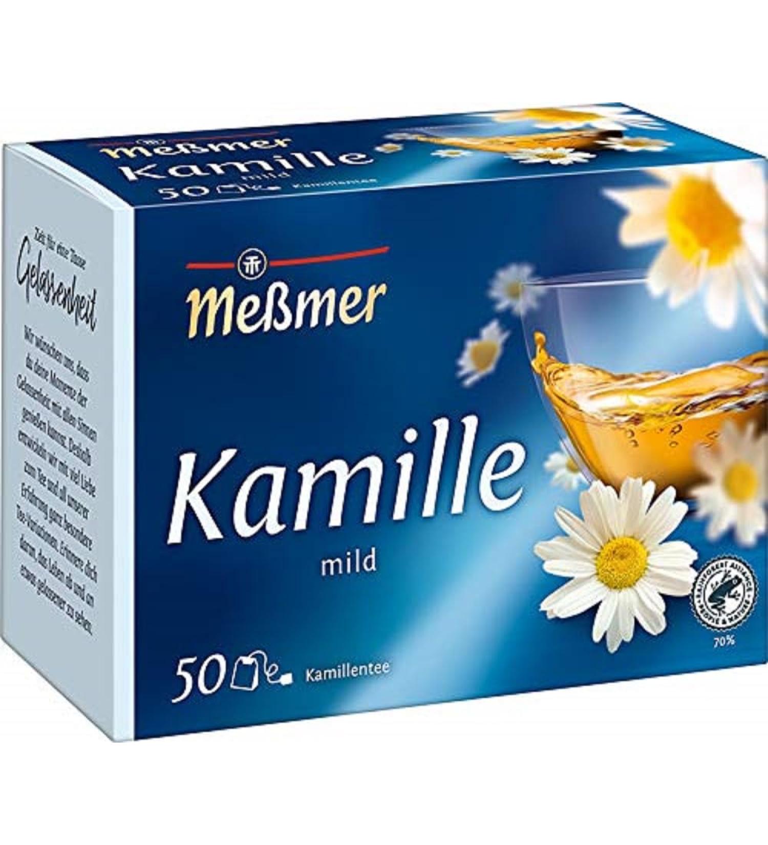 Me mer Chamomile Tea Bags - Vegan Gluten-Free Lactose-Free | 50 Count International Shipping Available - Buy Online on GoSupps.com