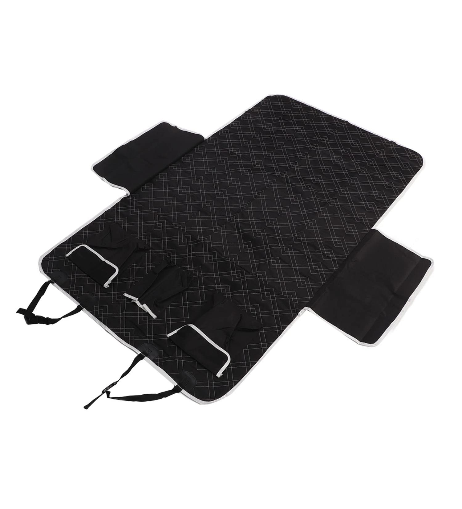 Naroote 8 Panel Dog Cage Cover - Breathable Mesh Top for Outdoor Use | Durable & Lightweight Dog Crate Protection - Buy Online on GoSupps.com