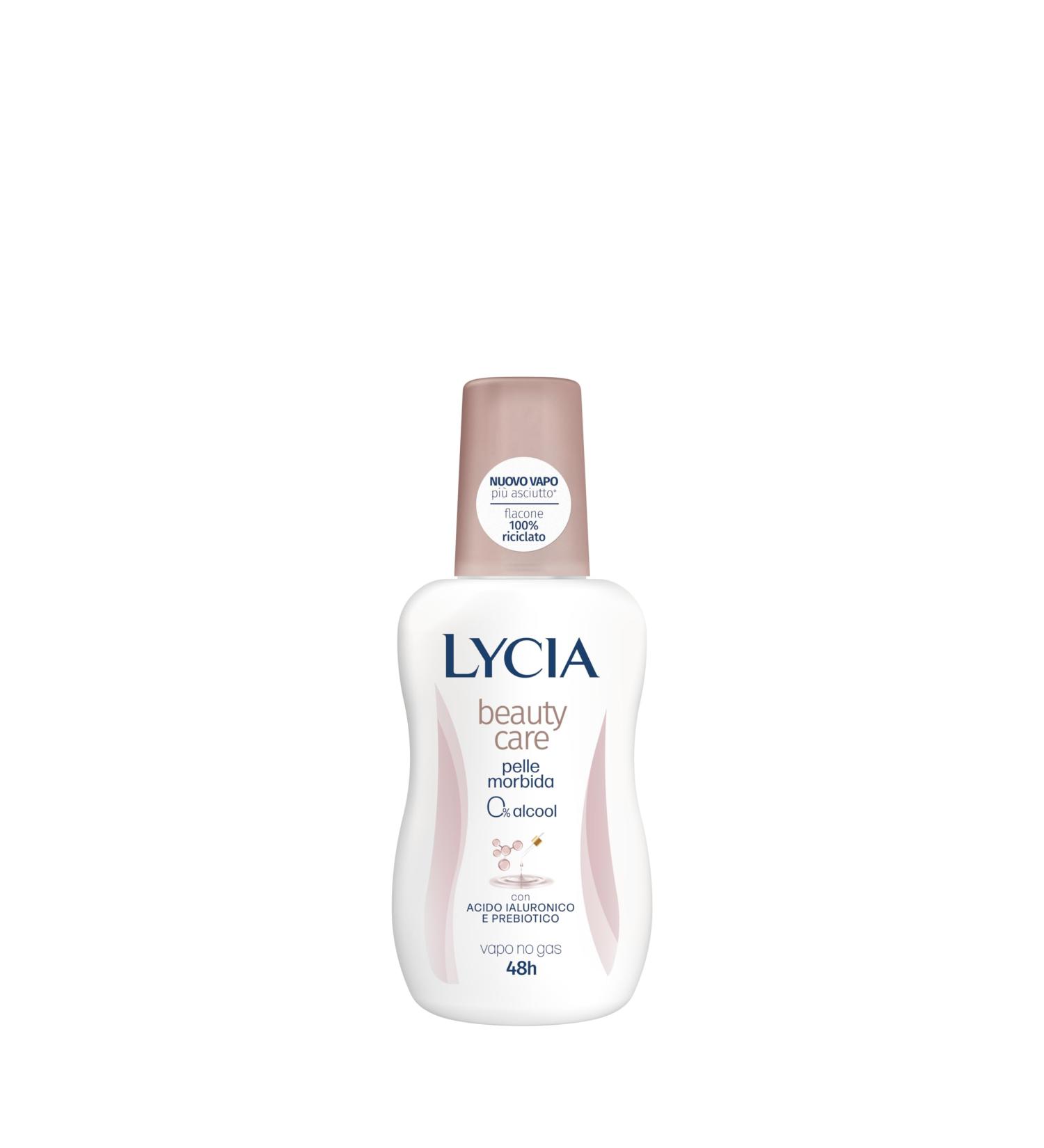  Lycia Lycia - Beauty Care Deodorant Vapo Alcohol Free 48 Hour Effect with Hyaluronic Acid and Prebiotic for Delicate Skin and Post Hair Removal 75 ml - Buy Online on GoSupps.com