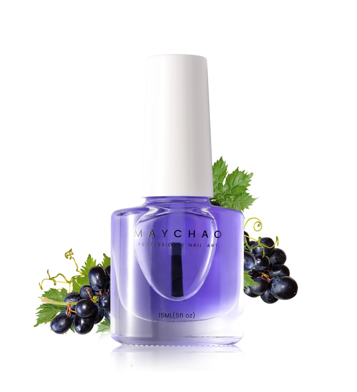 MAYCHAO Gel No Wipe Top Coat - 15ml Shine Finish Long Lasting Nail Art Gel Soak Off UV Lamp Gel with Cuticle Oil - Buy Online on GoSupps.com