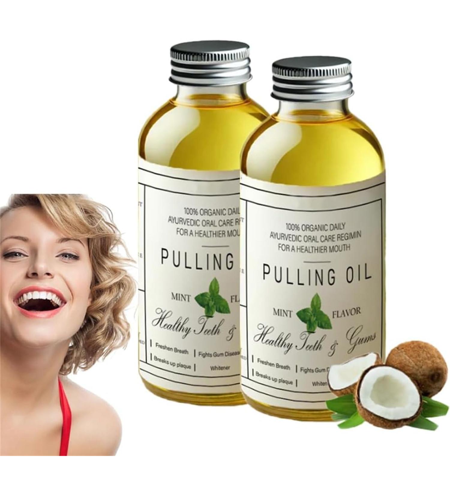 Huile de noix de coco bio pure de 113 4 g saveur menthe huile de traction enti rement naturelle huile de traction puissante la menthe poivr e bio de noix de coco fra che huile de traction pour - Buy Online on GoSupps.com