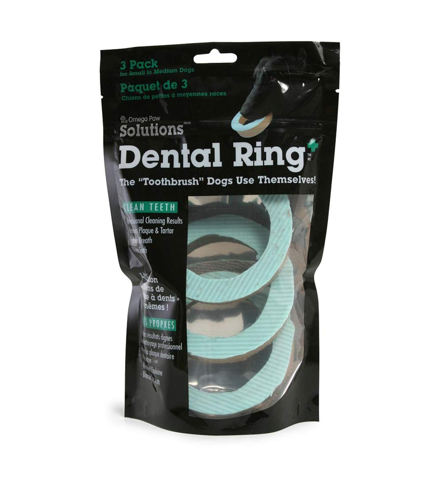 Omega Paw Solutions Dental Ring Small Green - Buy Online on GoSupps.com