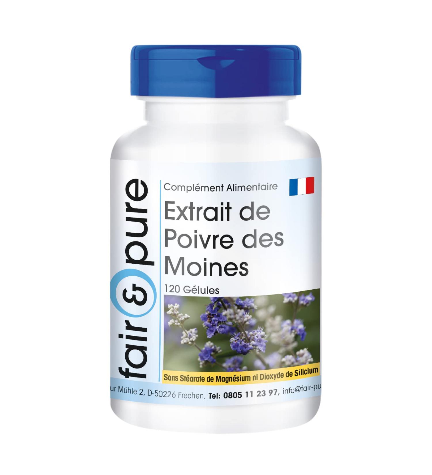 Fair & Pure - Chasthouse - Monks pepper extract + zinc - 120 capsules - Buy Online on GoSupps.com