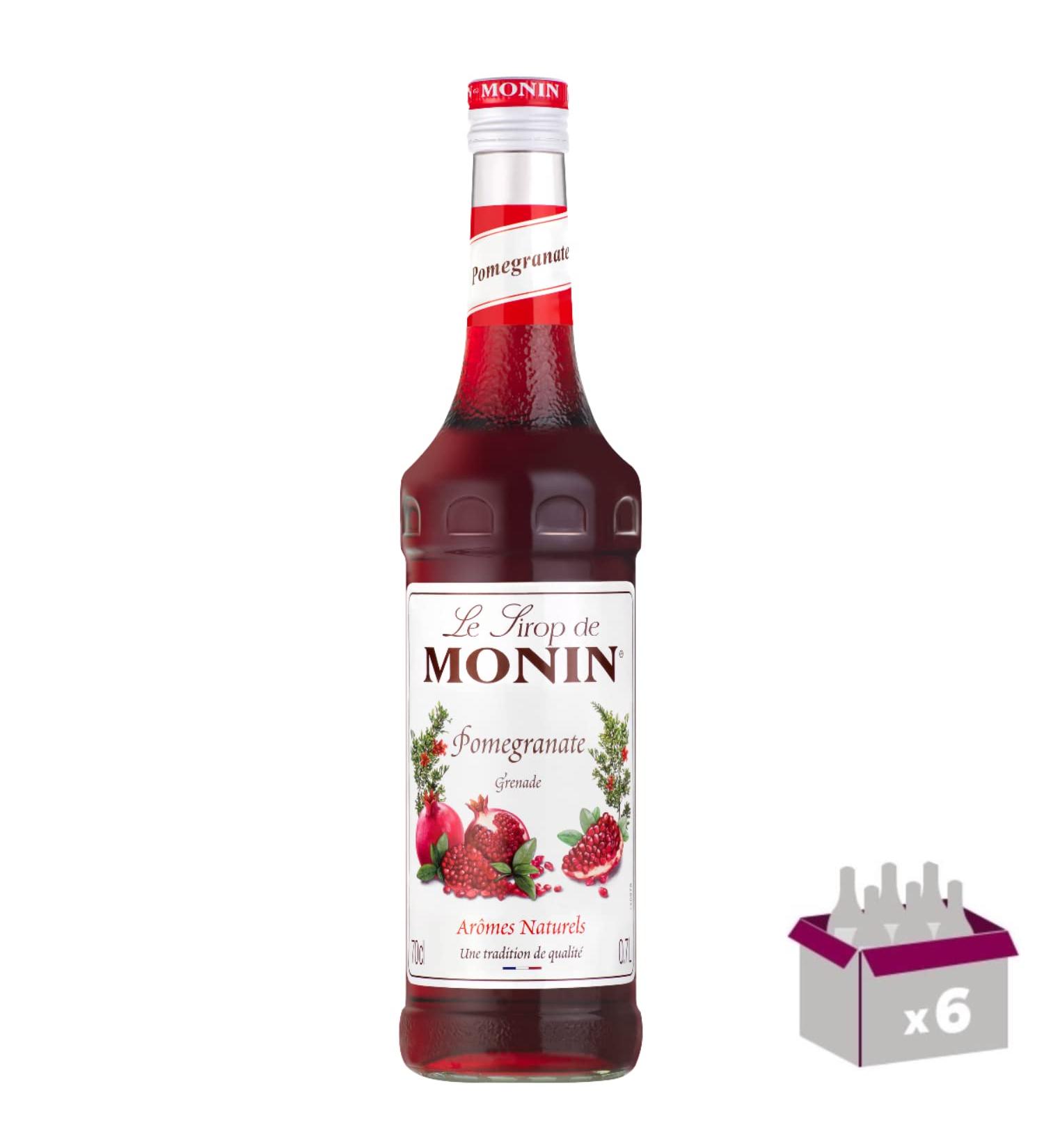 Lot de 6 Sirop - Grenade - 70cL