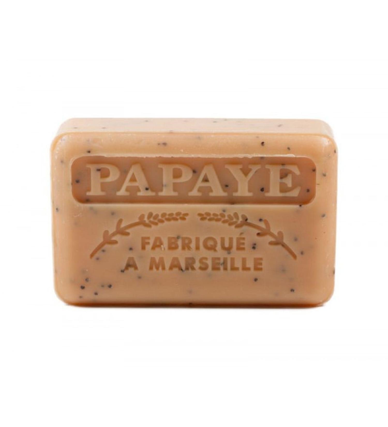125g Savon De Marseille Soap - Papaya (Papaye) by Foufour