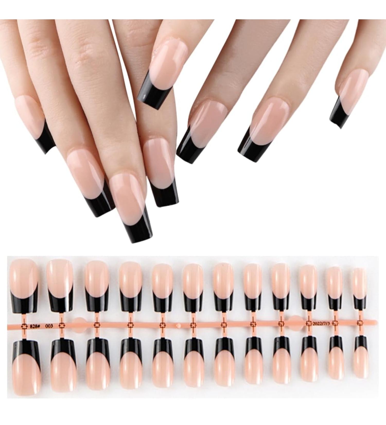AJTUTUS/Box French Tip False s Press On False s Full Cover Stick On Ballerinas Artificial s - Buy Online on GoSupps.com