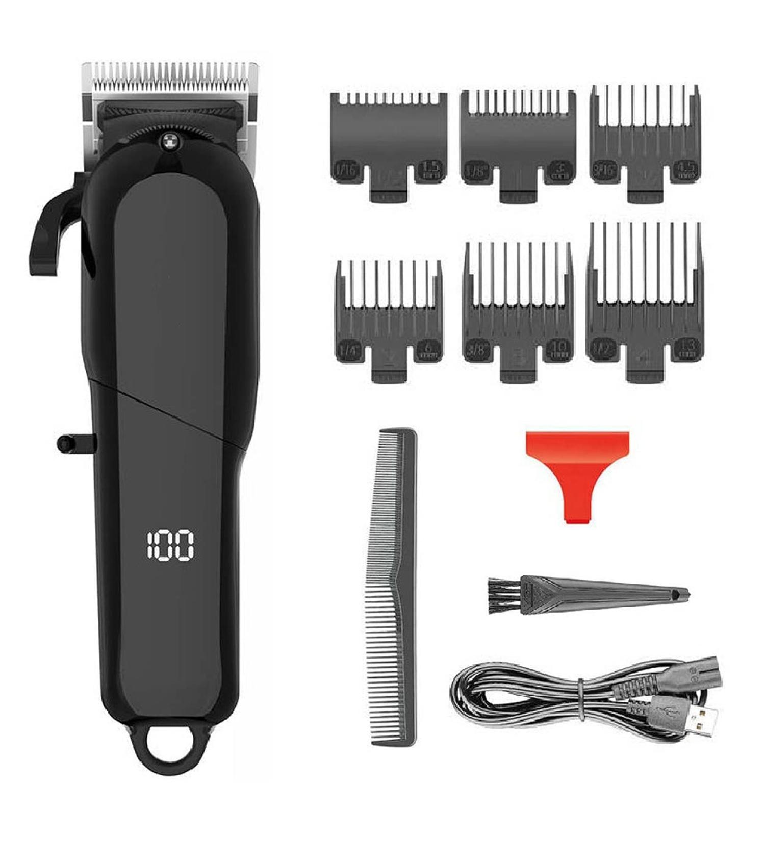 Professional Hair Clippers for Men - Rechargeable Electric Haircut & Salon-Grade Hair Clipper - Buy Online on GoSupps.com