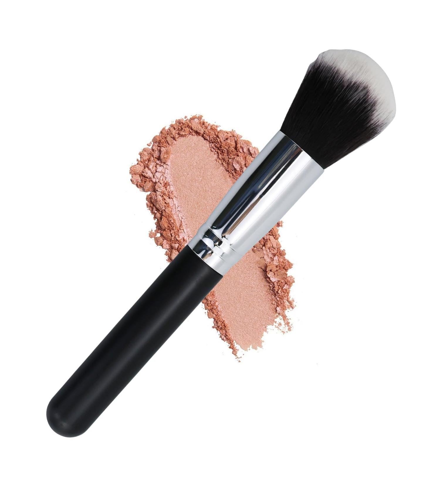 Powder Brush Blusher Brush Foundation Brush for Liquid Makeup Makeup Brush Foundation Brush Flat top Kabuki Brush Blender Perfect for Cream Liquid Concealer And Powder Make Up - Buy Online on GoSupps.com