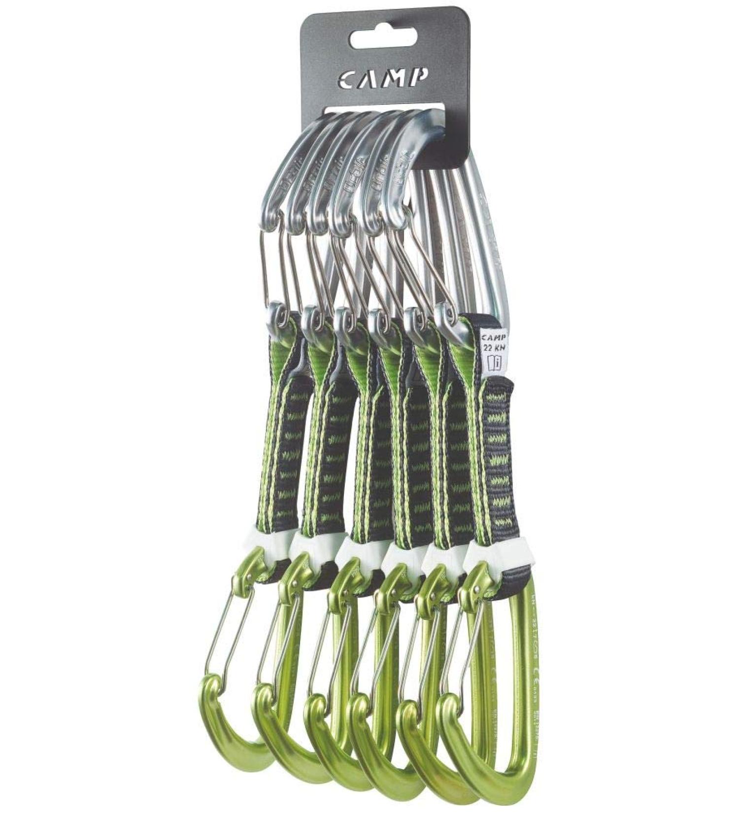 CAMP Orbit Wire Express KS Quickdraw 6 Pack - Lightweight and Durable Climbing Gear - Buy Online on GoSupps.com