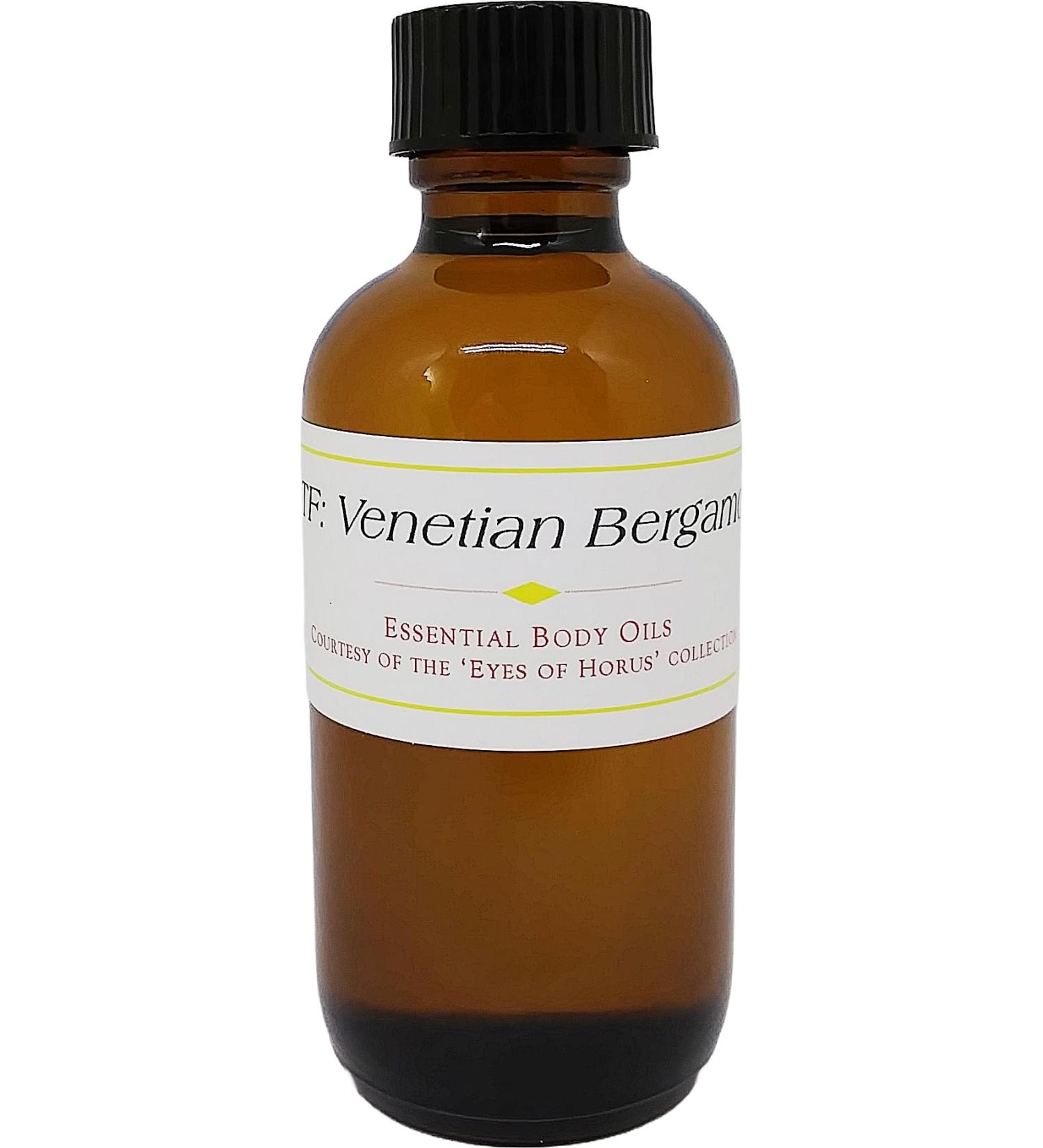 Tom Four: Venetian Bergamot - Type For Men Cologne Body Oil Fragrance Regular Cap - Light Gold - 2 oz. - ID#39432 2 Fl Oz (Pack of 1)