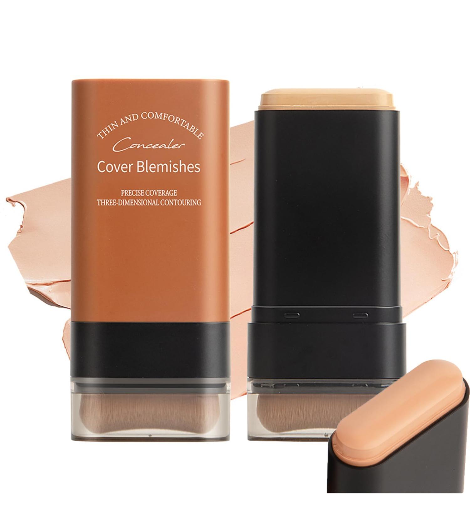 Hydrating Lightweight Foundation Stick with Brush Multi-use Foundation Stick Makeup Eraser Foundation Stick Cream Natural Matte Foundation Nude Long-Wearing Lightweight Balance&even Complexion (04# small) 04# 19.99 ml (Pack of 1) - Buy Online on GoSupps.com