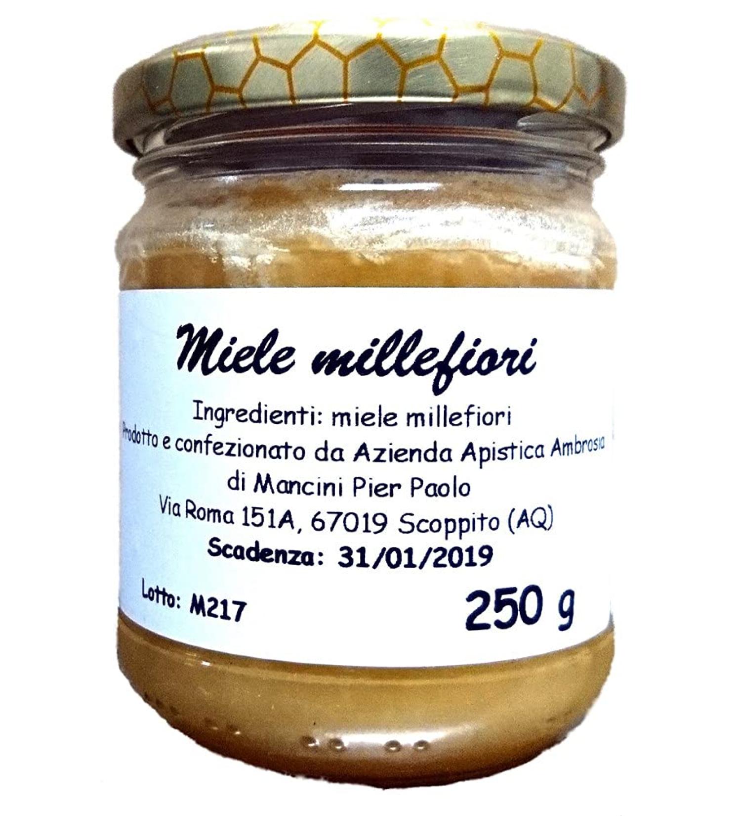 Azienda Apistica Ambrosia - Millefiori Honey - 250 gr