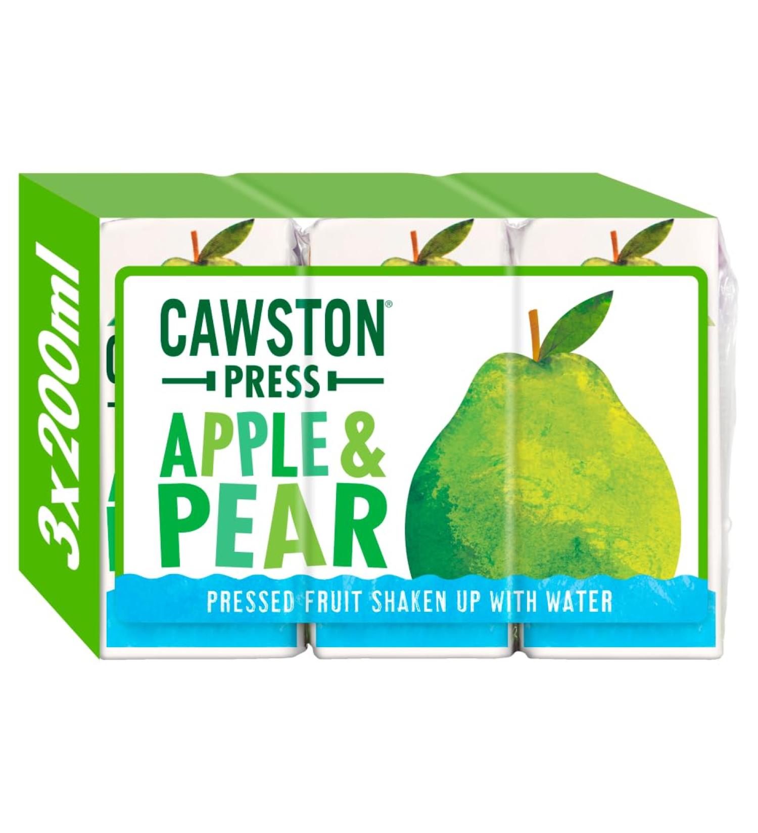 Cawston Press Cawston Press Apple and Pear Juice 3 x 200 ml