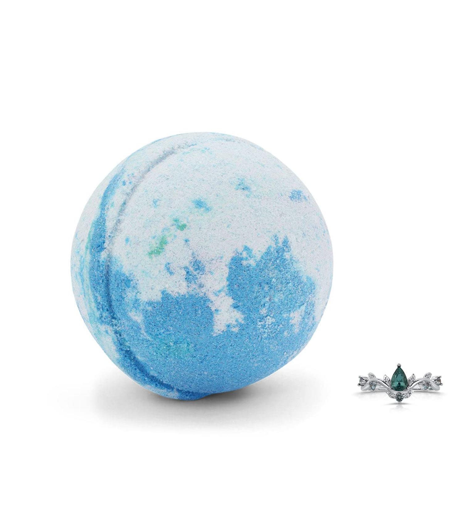 Fragrant Jewels Fresh Mountain Air Bath Bomb with Size 10 Ring Inside - Buy Online on GoSupps.com