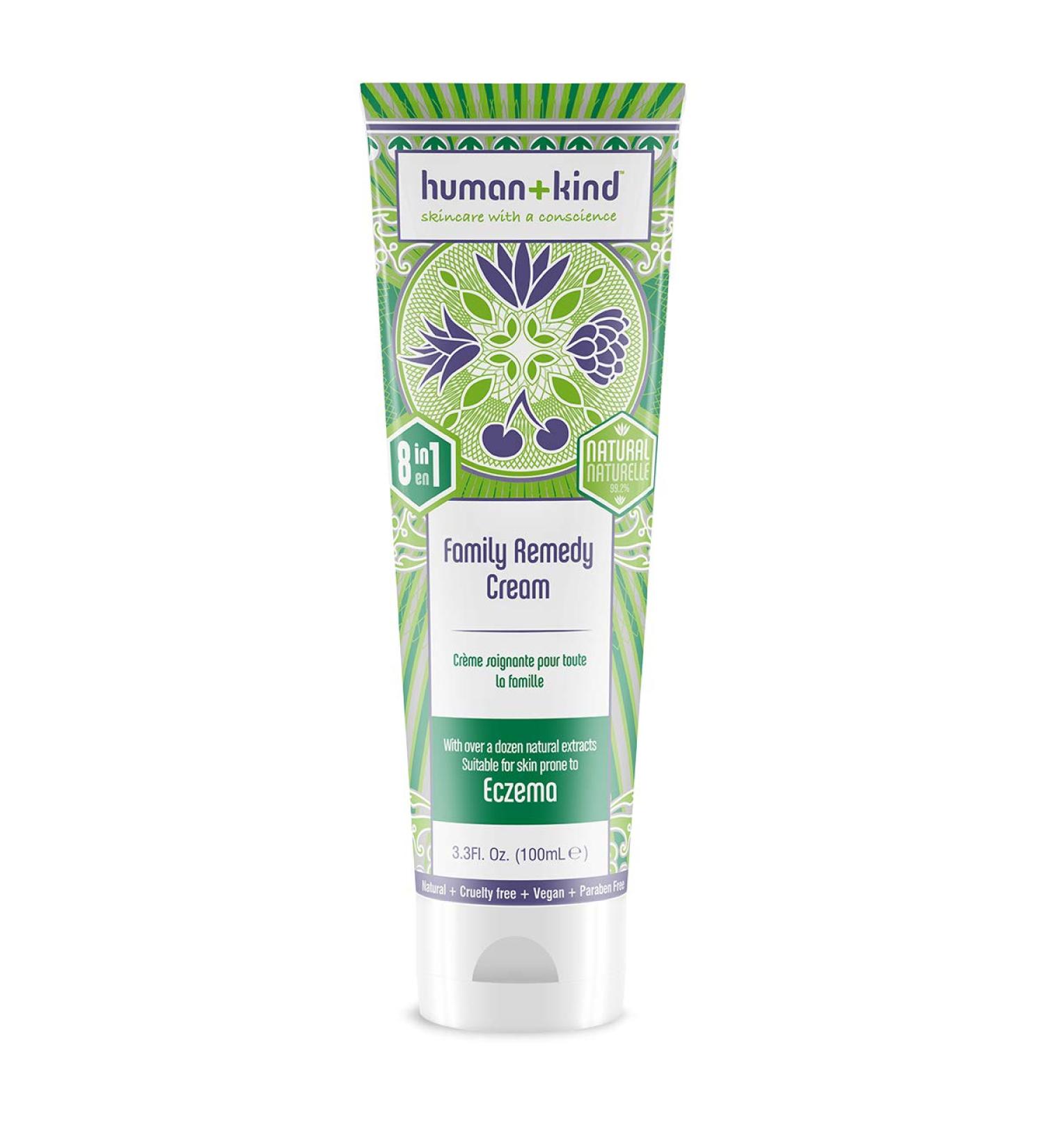Buy Human + Kind Family Remedy Cream - Multi-Purpose Solution for Eczema Psoriasis and Sensitive Skin (3.53 Oz) - International Shipping Available - Buy Online on GoSupps.com
