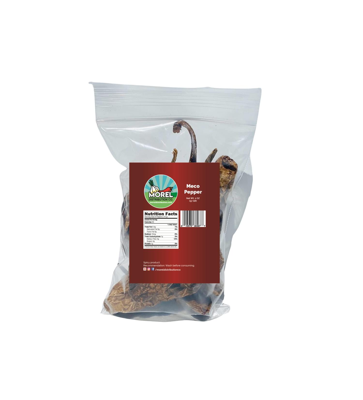 Dried Chile Chipotle Meco Pepper // Weights: 57 GR 170 GR 340 GR 510 GR 822 GR (57 GR) - Buy Online on GoSupps.com