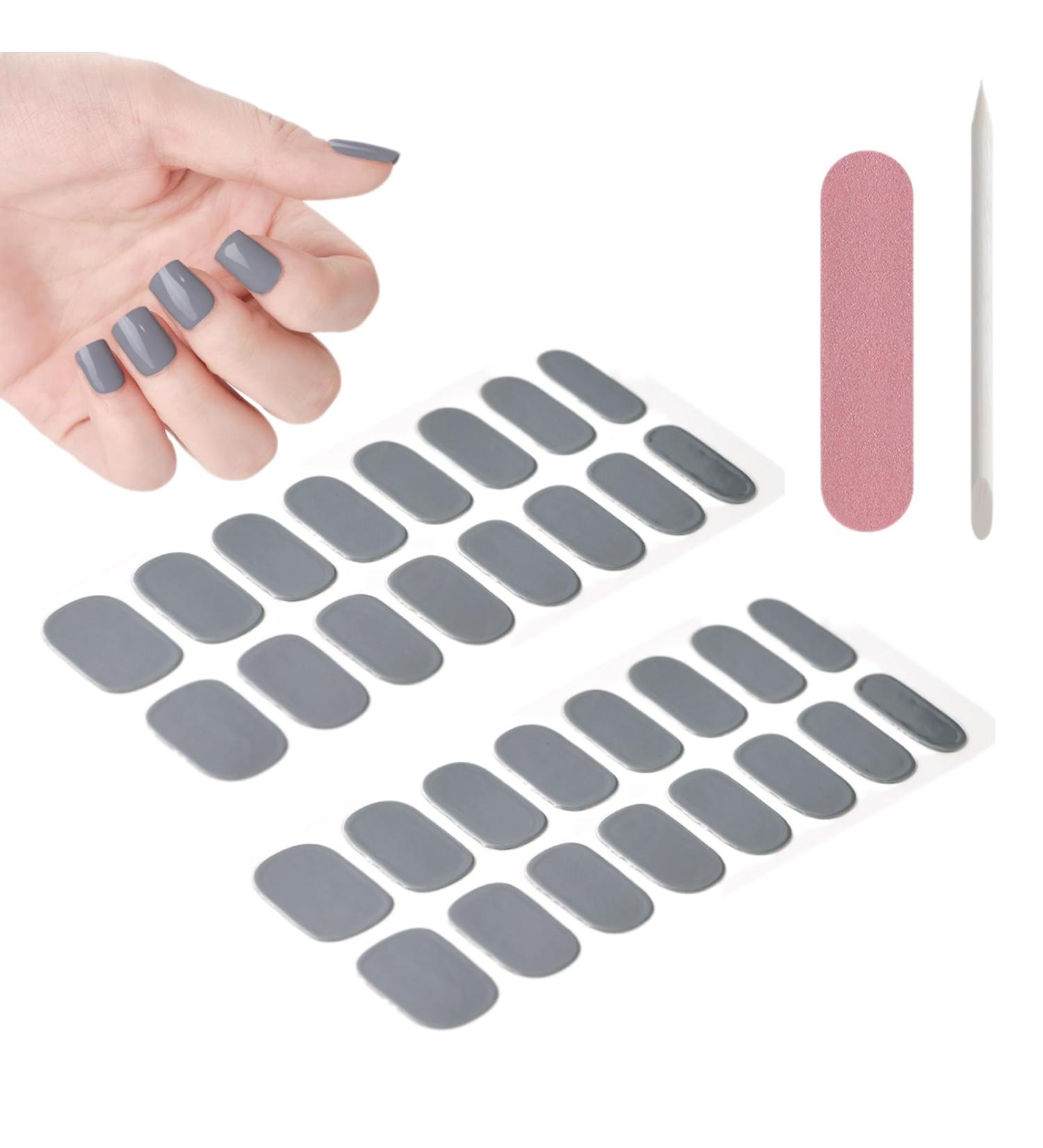 liucocotos Glam Gelz Nail Stickers Sarafine Nail Strips Glamgelz Nails Peel and Stick Nail Polish Long Lasting Self-Adhesive Gel Nail Wraps for Women DIY Nails (LTHP-001) - Buy Online on GoSupps.com