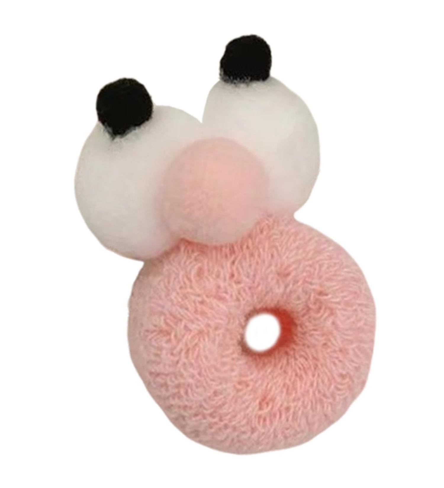 Funny Hair Ties - Hair Scrunchies - High Elasticity Big Eyes Funny Hair Ties Girls Daily Hair Accessories For Playful Styles & Firm Grip Pink - Buy Online on GoSupps.com