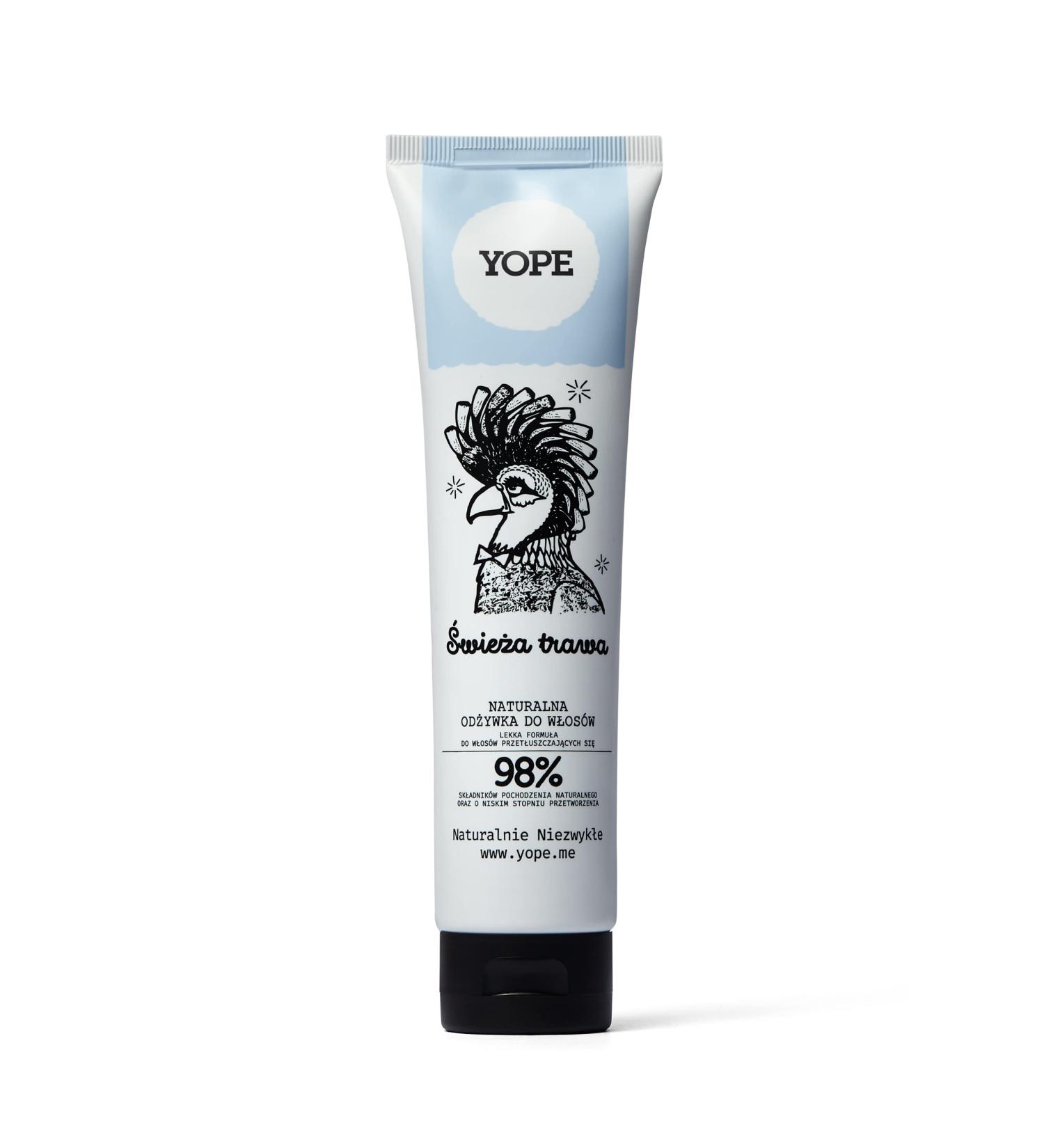 YOPE_Natural hair conditioner Fresh grass 170ml - Buy Online on GoSupps.com