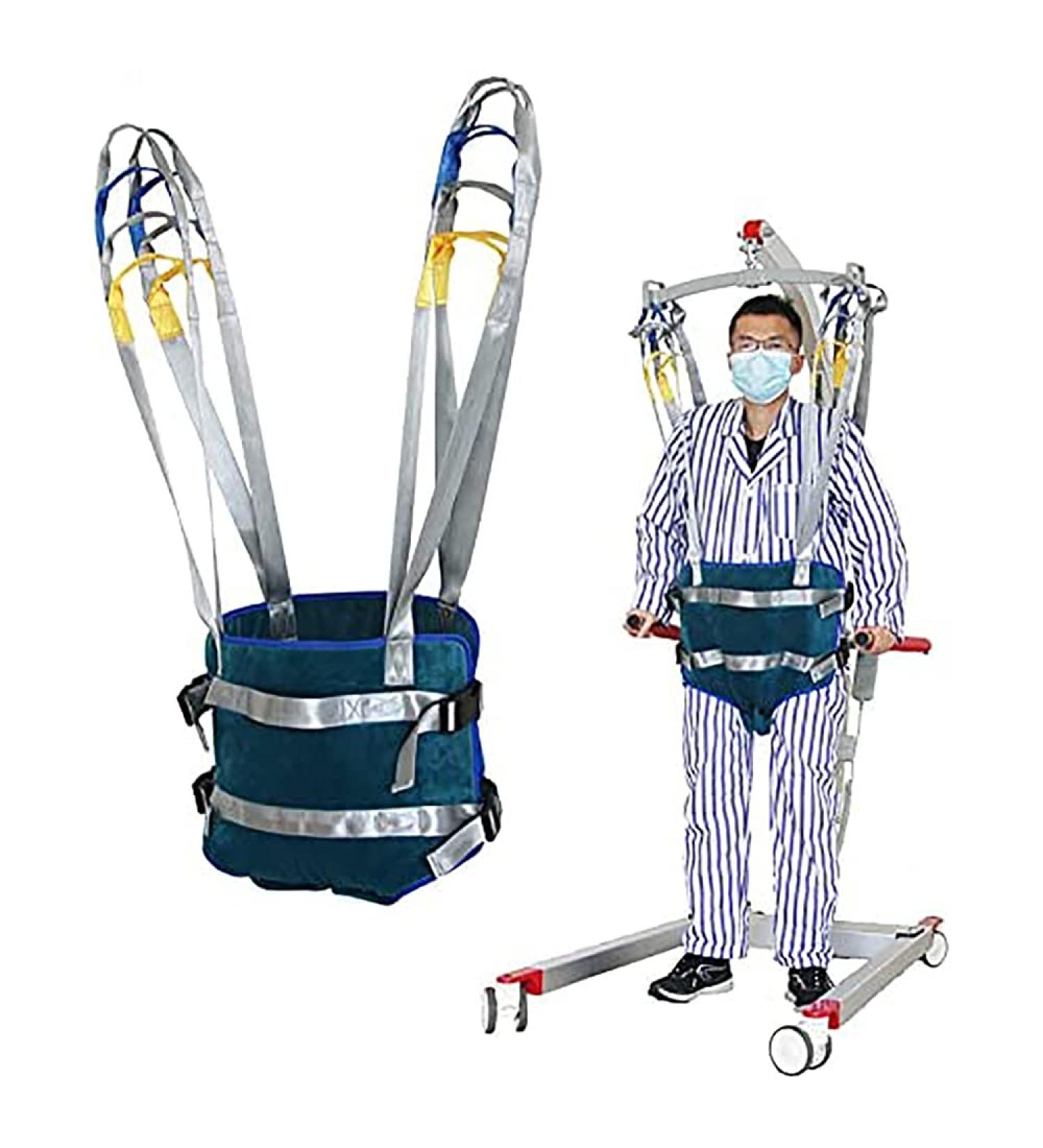 Medical Gait Belt Divided Leg Sling for Elderly & Disabled Full Body Patient Lift Sling Medical Walking Standing Aids Carrier for Leg Thigh Arm Lumbar Relief Trainer Load Capacity 400 Lbs Medium - Buy Online on GoSupps.com