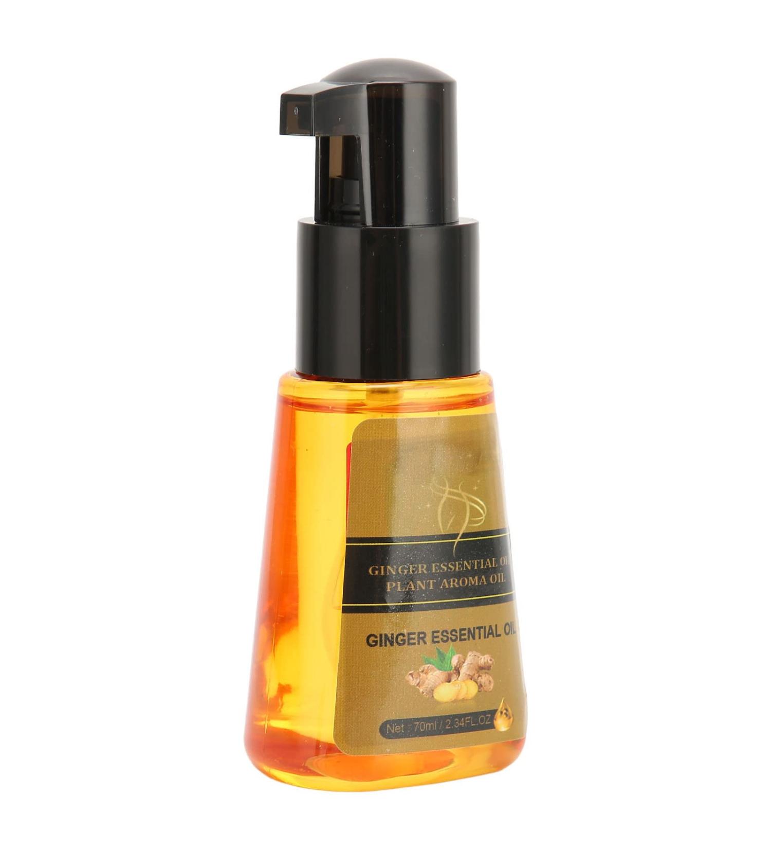 Abdomination Massage Oil - Essential Ginger Oil for Natural Fat Burning Slimming & Skin Tightening | Smooth Belly & Thighs - Buy Online on GoSupps.com