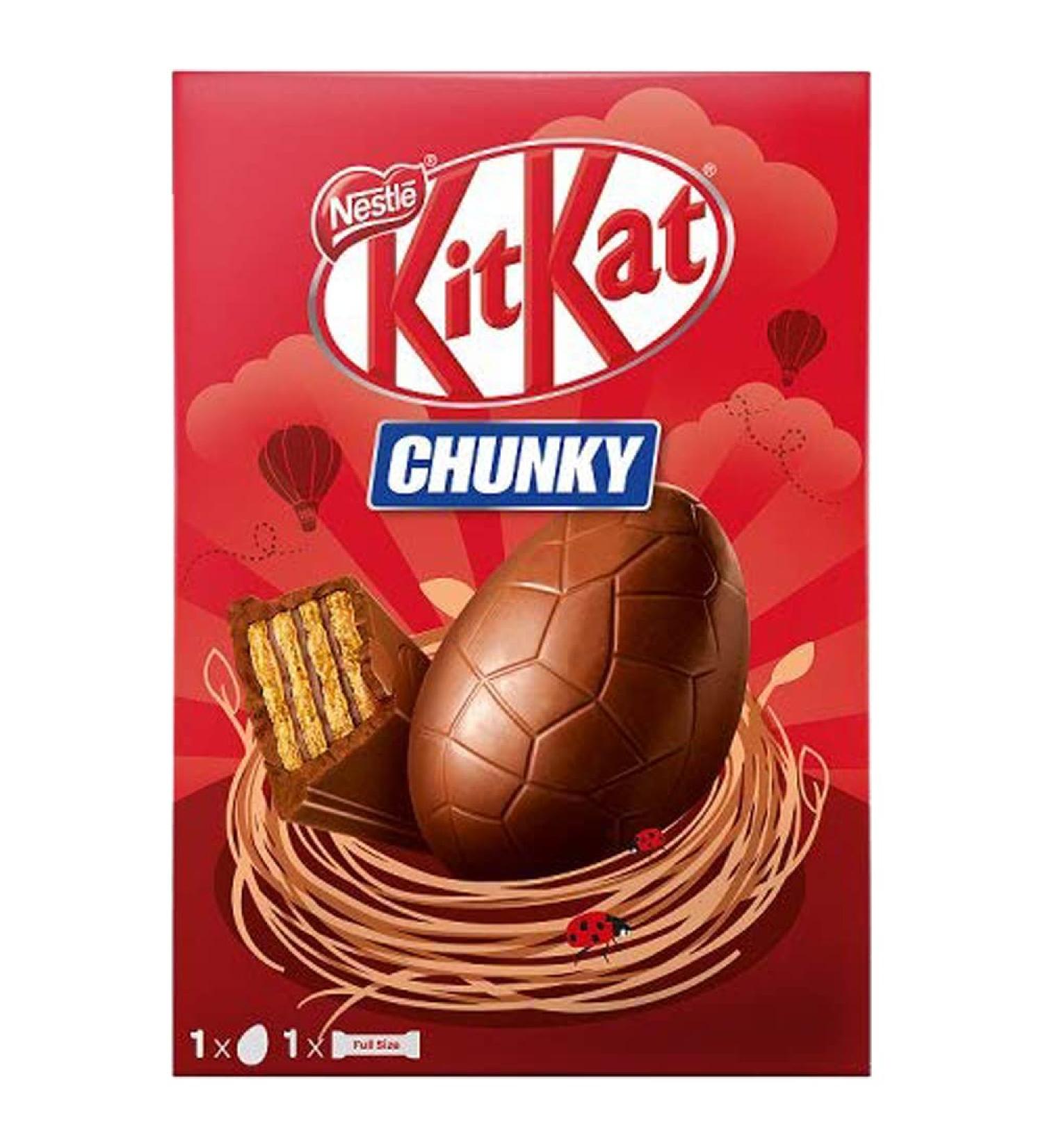 Kit Kat Chunky Medium Easter Egg 140g - Buy Online on GoSupps.com
