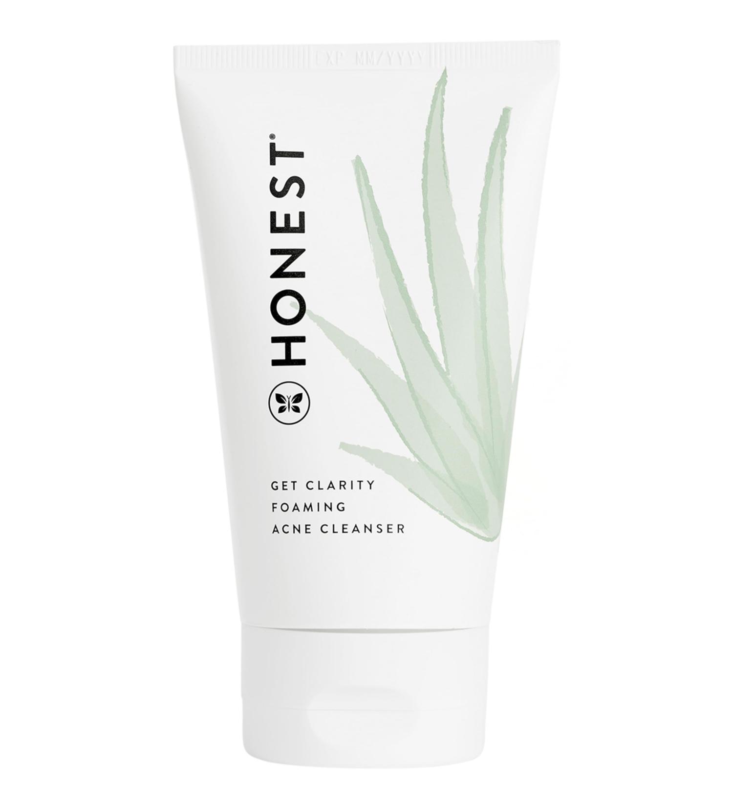 Buy Honest Beauty Get Clarity Cream to Foam Acne Cleanser for Oily Skin | Vegan Cruelty-Free Colloidal Sulfur & Apple AHAs | 4 fl oz - Buy Online on GoSupps.com