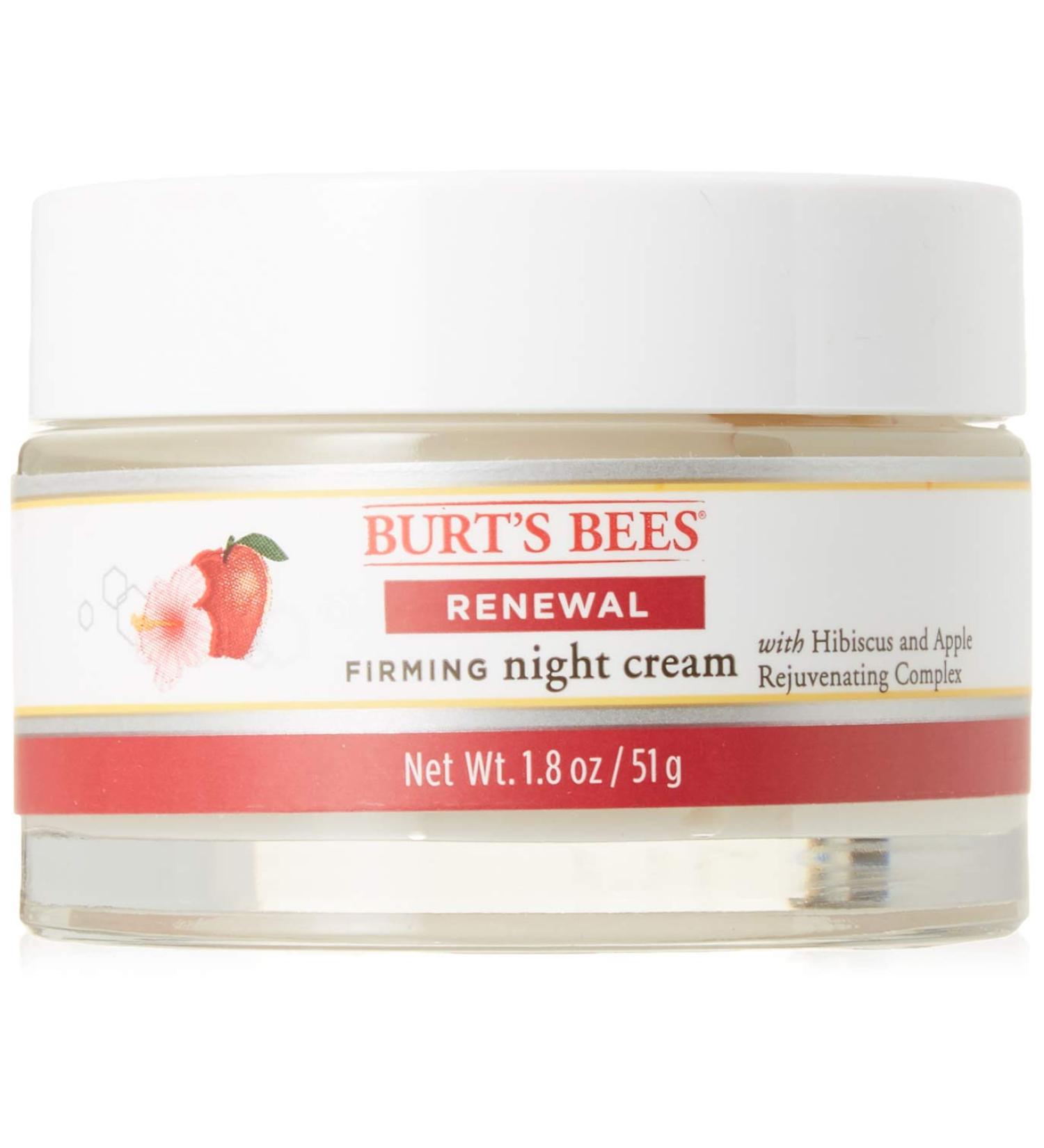 Burts Renewal Night Firming Cream 1.8oz - Shop Internationally for Youthful Skin - Buy Online on GoSupps.com