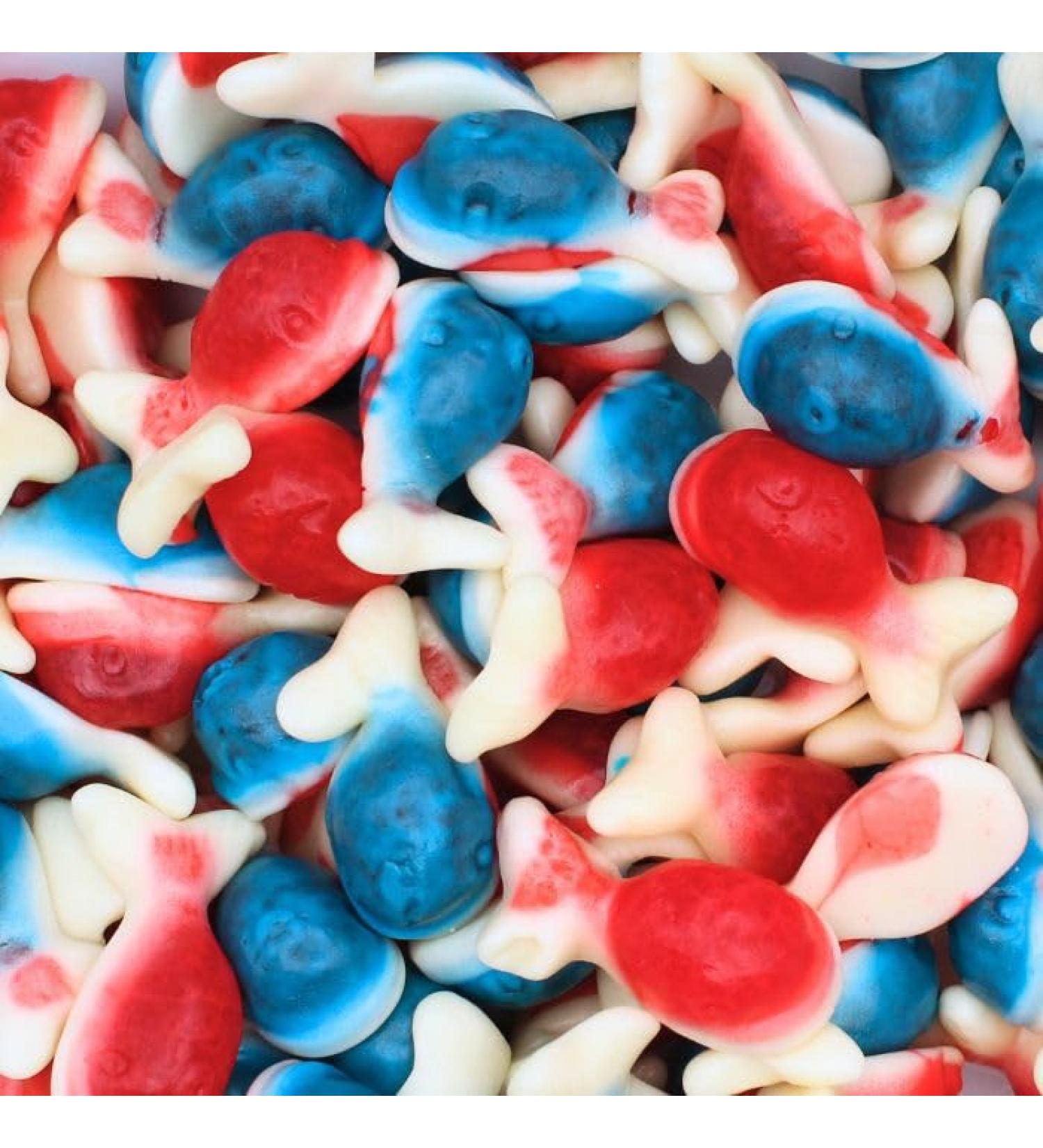 Jelly Filled Whales 550g Sweet Jar