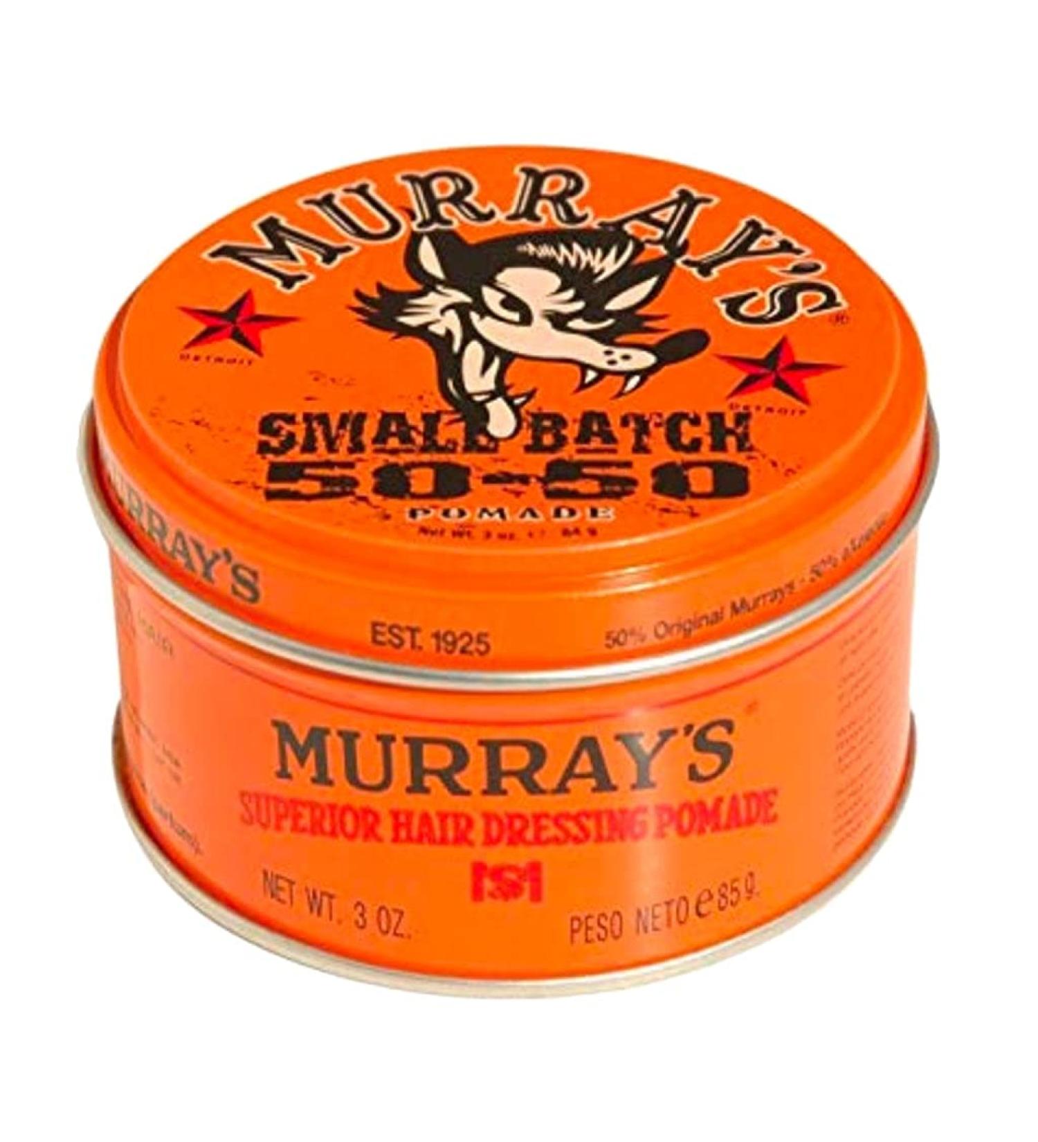 Murray's Small Batch 50-50 Hair Pomade Premium Styling Product - Buy Online on GoSupps.com
