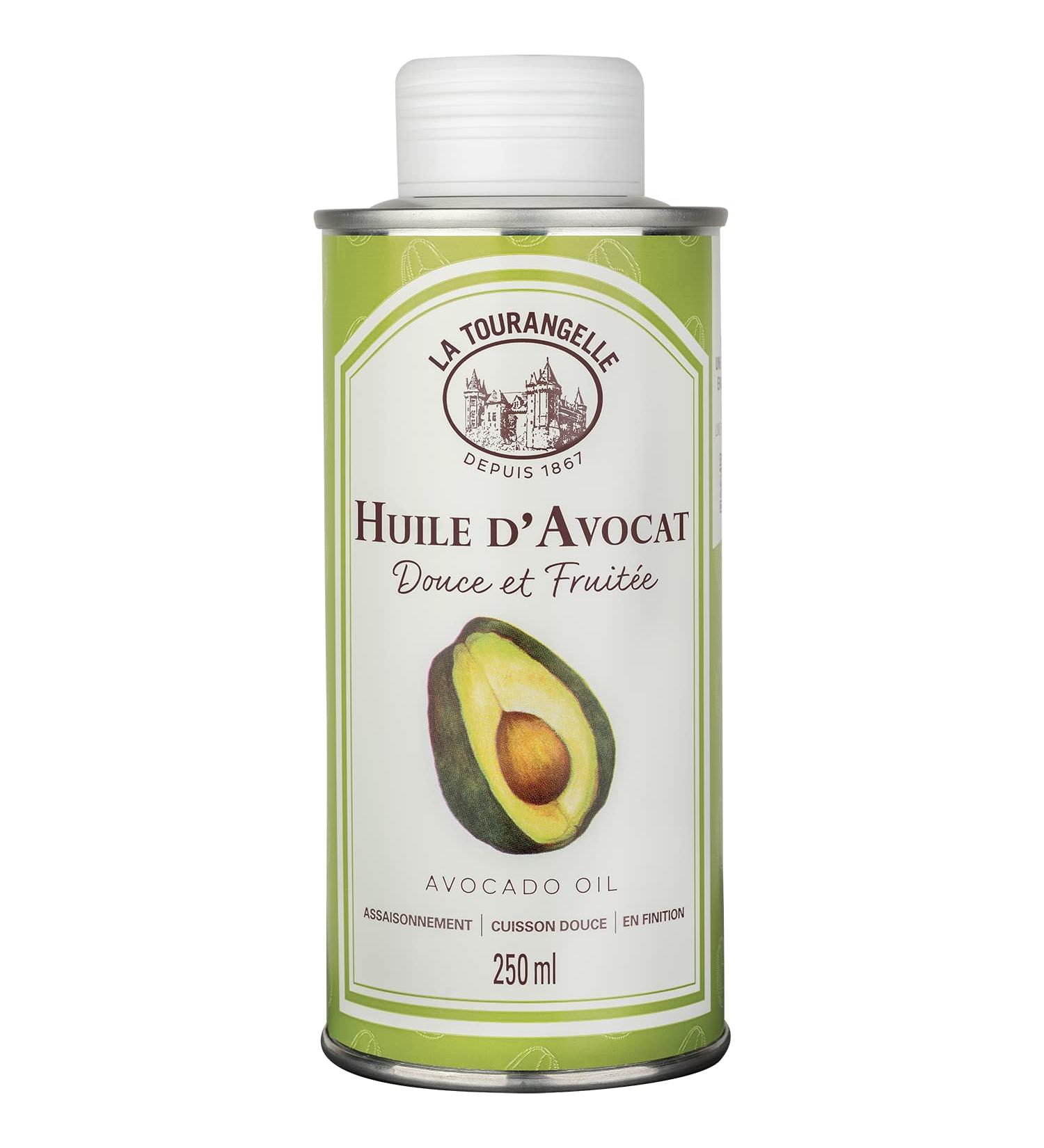  La Tourangelle La Tourangelle - Avocado Oil Intense & Tasty Taste Ideal for Seasoning Dishes & Desserts - Cosmetic Oil Body Hair - 250 M - Buy Online on GoSupps.com