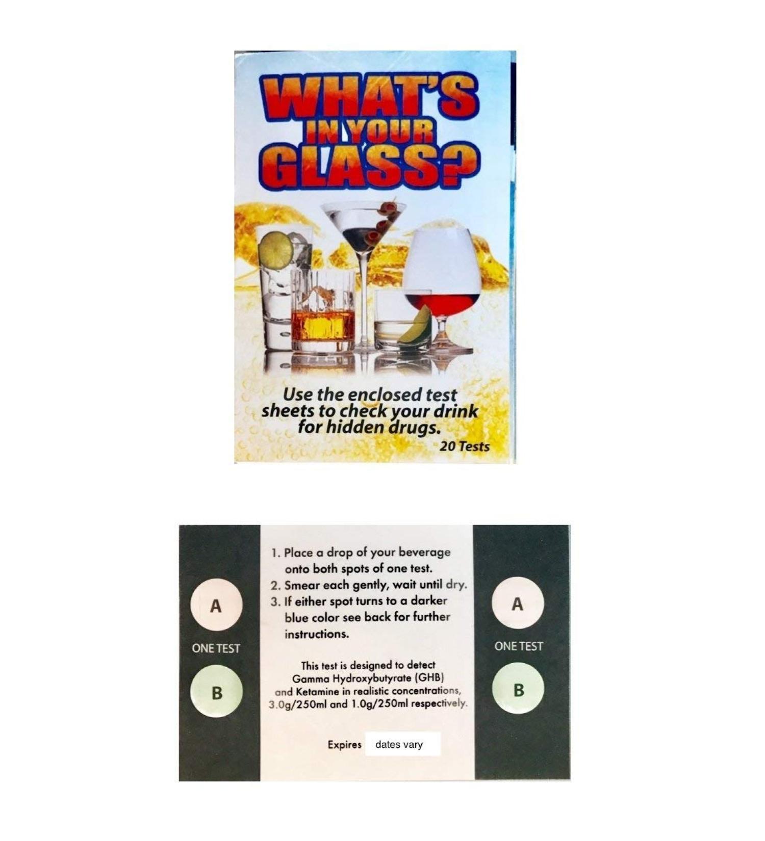 Date Rape Drug Detection Kit - Ensure Safety with Easy Testing - Buy Online on GoSupps.com