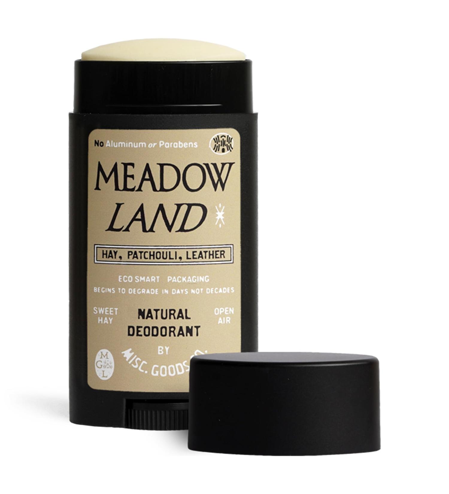 All-Day Natural Deodorant for Women & Men | Paraben & Aluminum Free | Organic Coconut Oil & Shea Butter | Meadow Land 2.6 Oz - Buy Online on GoSupps.com