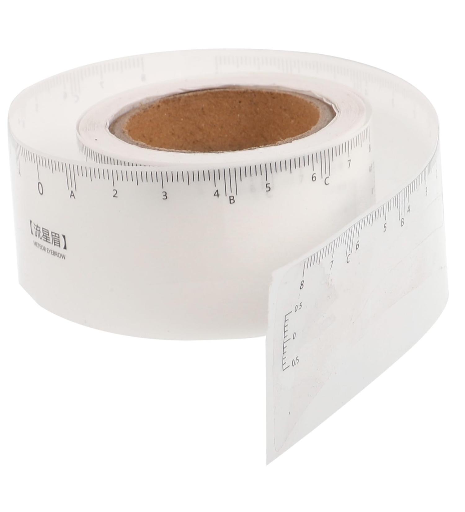 Healeved Eyebrow Stencil Kit 1 Roll of European-Style Positioning Eyebrow Line Markers Eyebrow Mappers Drawing Shapers Ruler - Buy Online on GoSupps.com