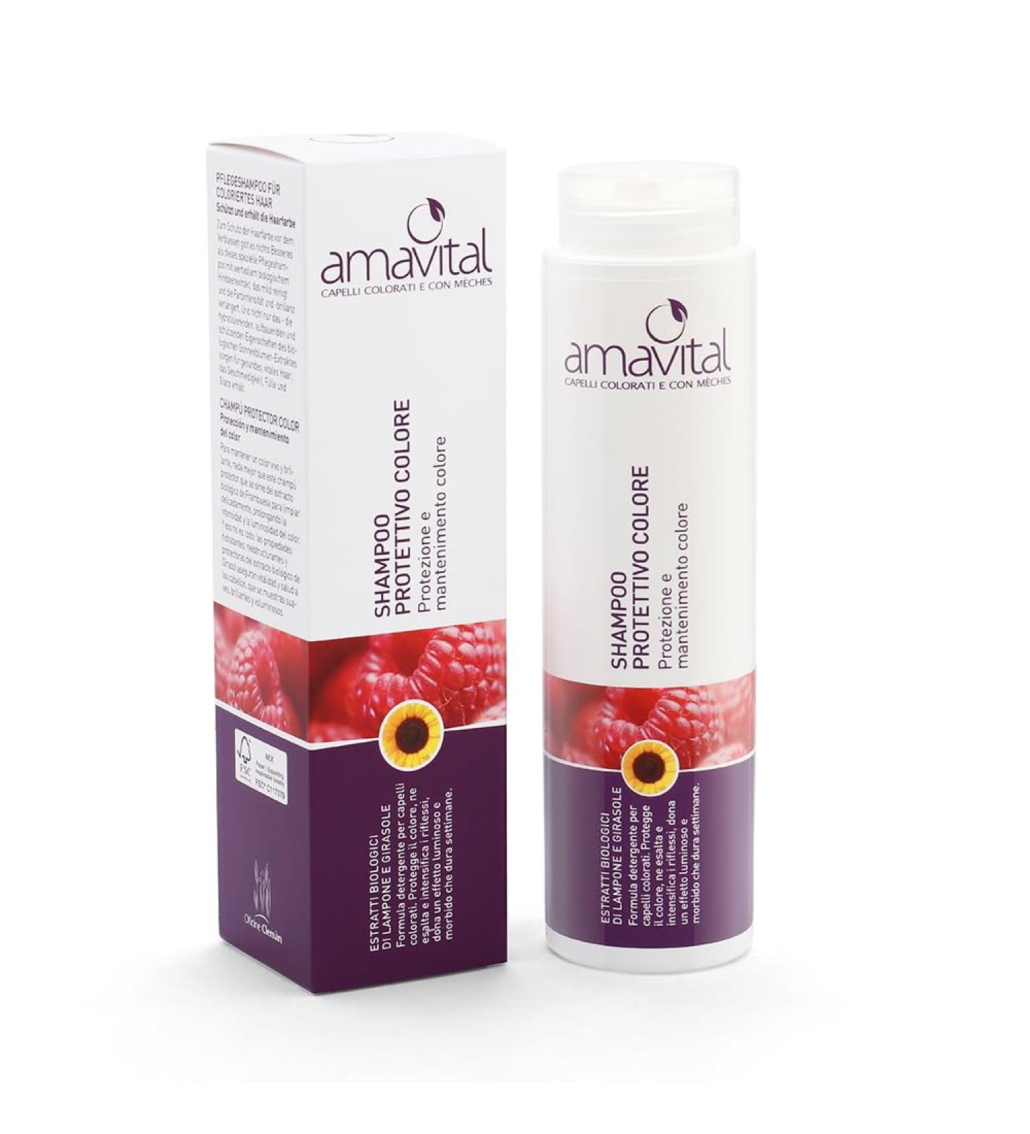  Oficine Cleman Clem n Amavital Color Protective Shampoo - Buy Online on GoSupps.com