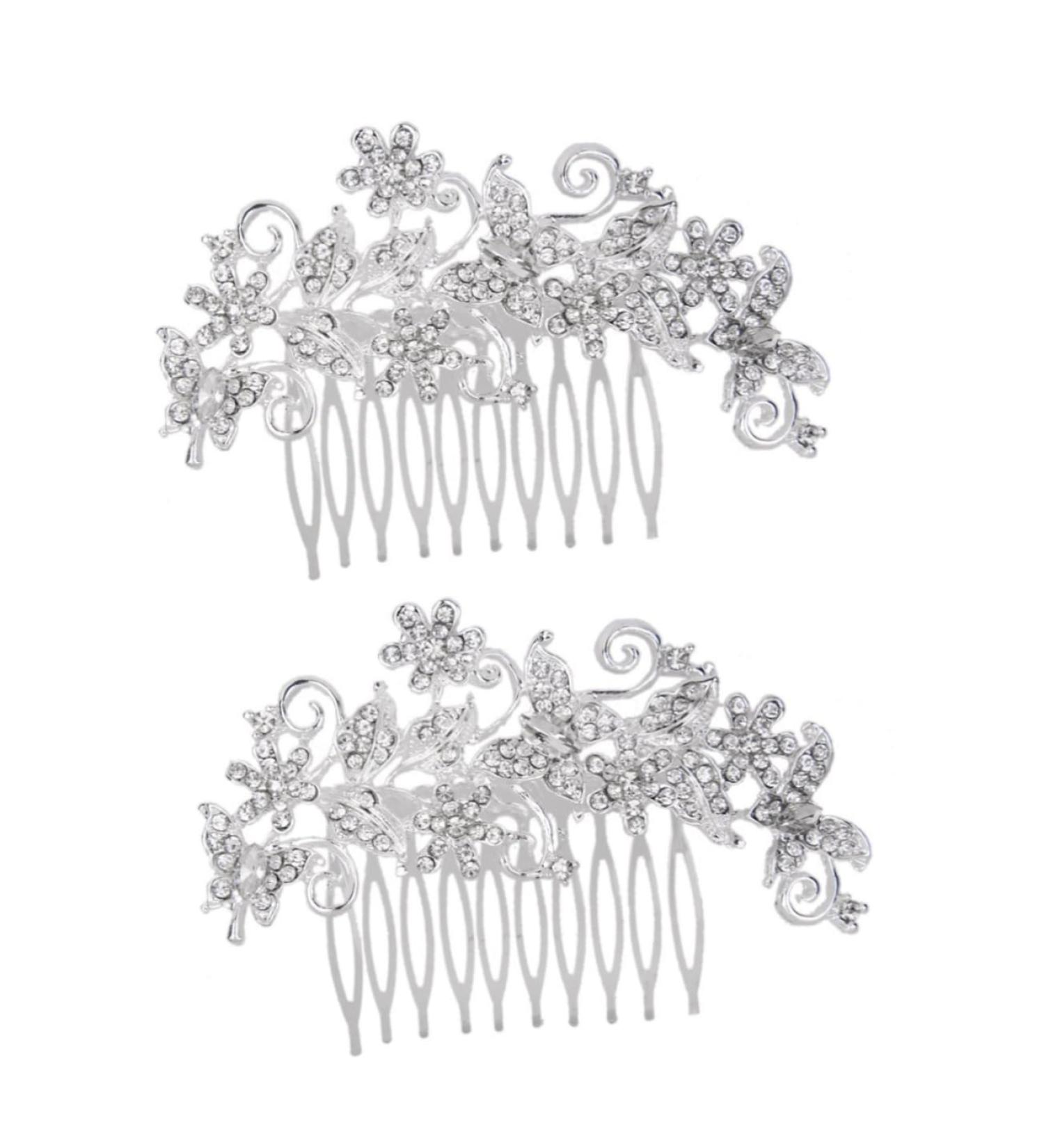 FRCOLOR Bridal Wedding Hair Comb Wedding Tiara Rhinestone Comb Pearls Tiara Hair Clips Hair Clips Wig Hair Comb Slide Clip Hairpiece Hair Comb with Rhinestones Vintage Headpiece Hair Pin - Buy Online on GoSupps.com