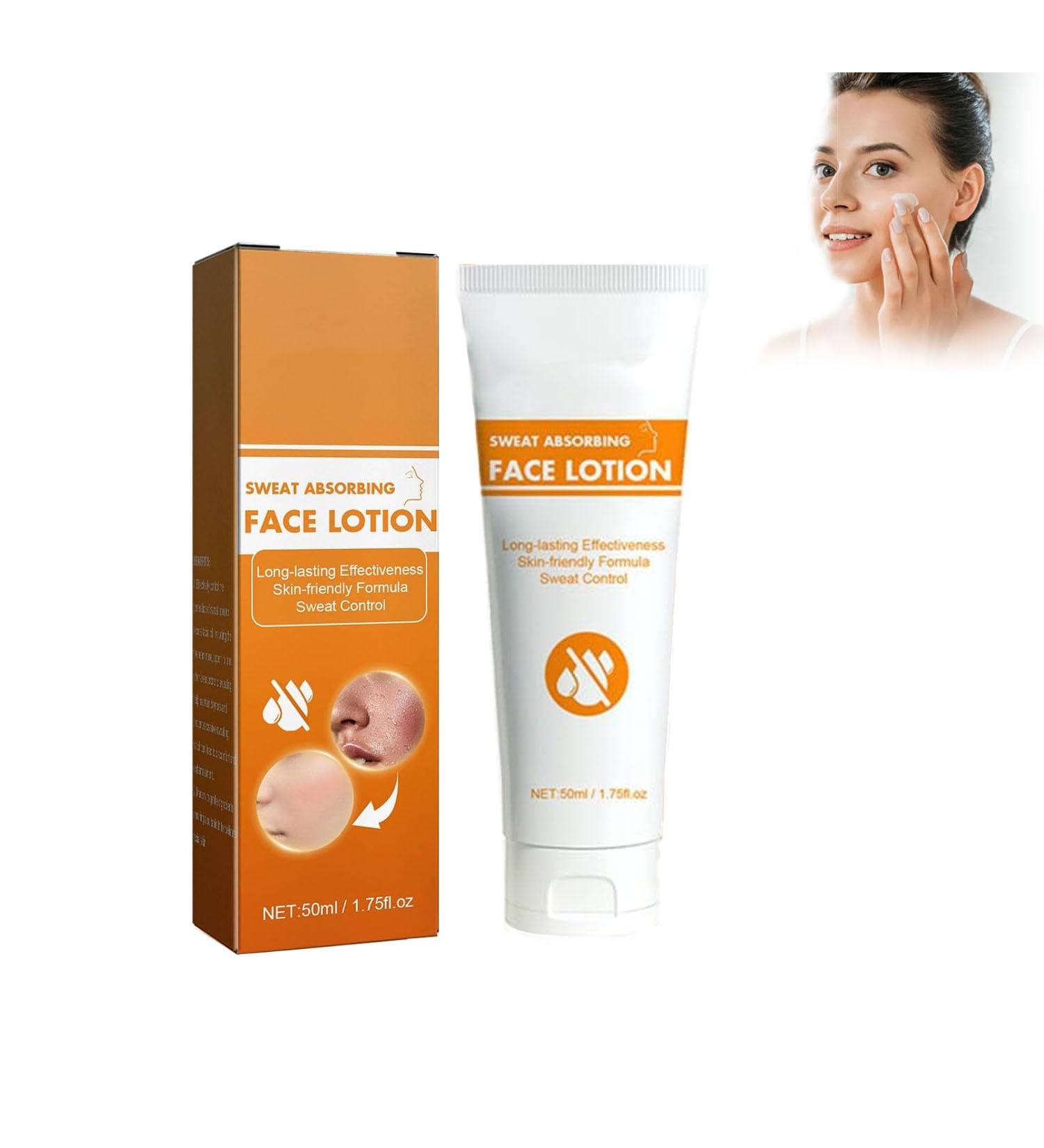 Fresh24 Sweat-Absorbing Lotion Sweat Absorbing Lotion Facial Antiperspirant for Women Face Sweat Absorbing Face Lotion Anti Sweat and Oil Free for Face Long-Lasting Sweat Control (1pcs) - Buy Online on GoSupps.com