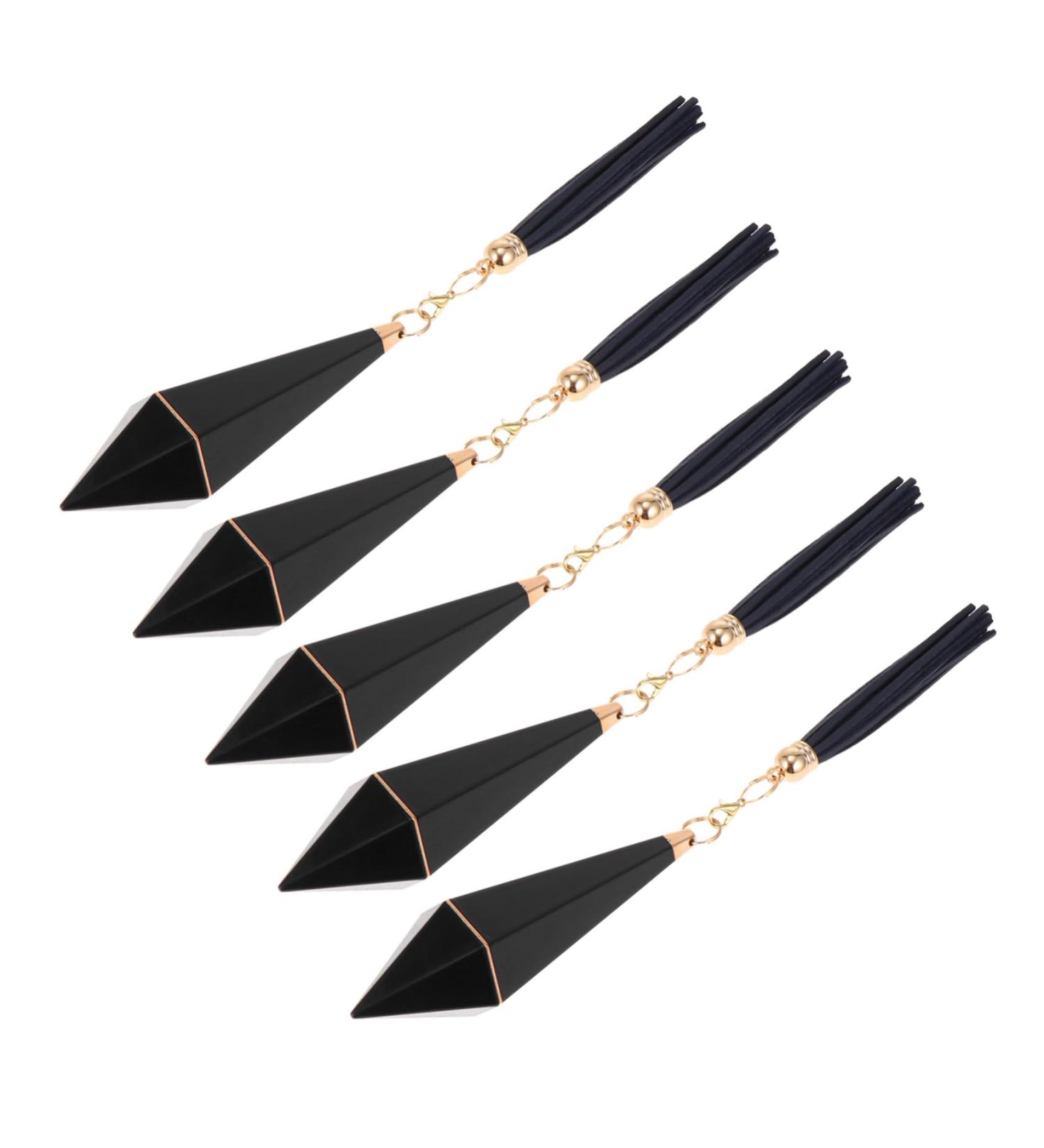 NOLITOY 5pcs Su Lipstick Tubes | Cute Pink Lip Gloss Bottles with Keychain & Brush - Travel Size 11x3cm Empty Lip Balm Holders - Buy Online on GoSupps.com