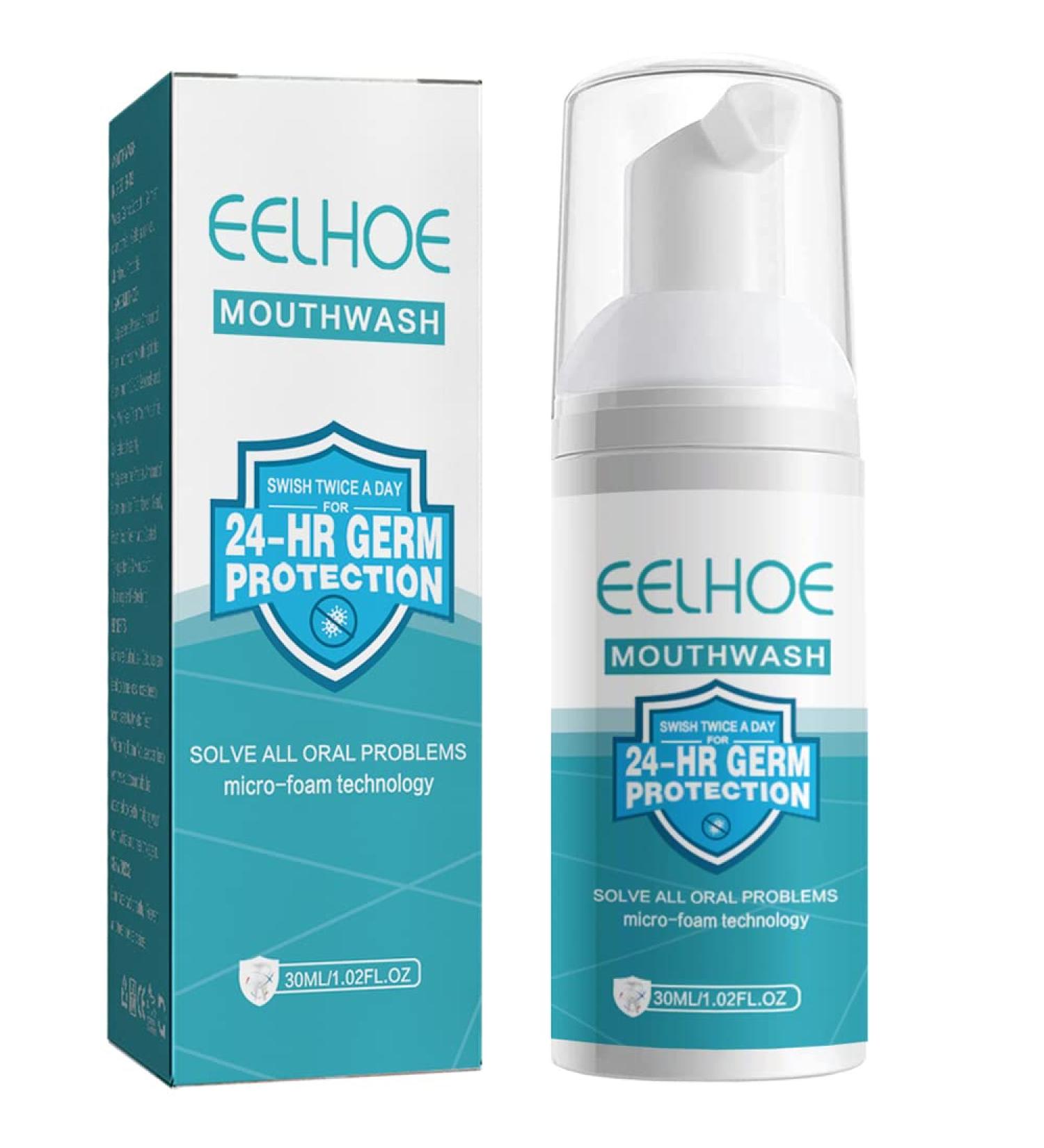 Teethaid Mouthwash & Foam Toothpaste | Fluoride-Free Oral Care & Teeth Whitening Booster for Fresh Breath - International Shipping Available - Buy Online on GoSupps.com