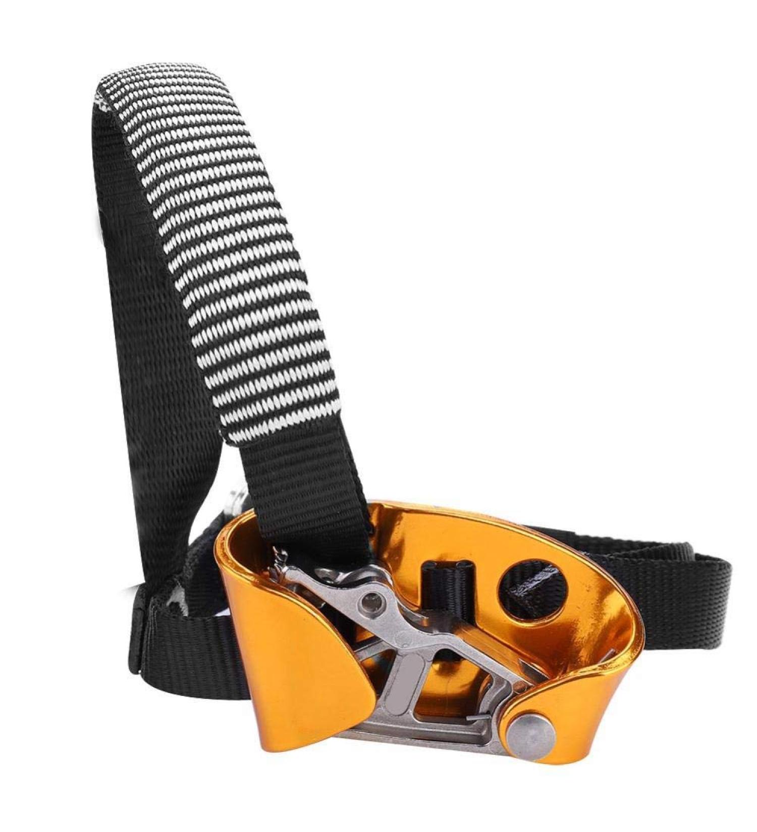 Buy Foot Ascender for Rock Climbing - Multifunctional Right/Left Riser for Mountaineering (Right Leg - Black) | International Shipping Available - Buy Online on GoSupps.com