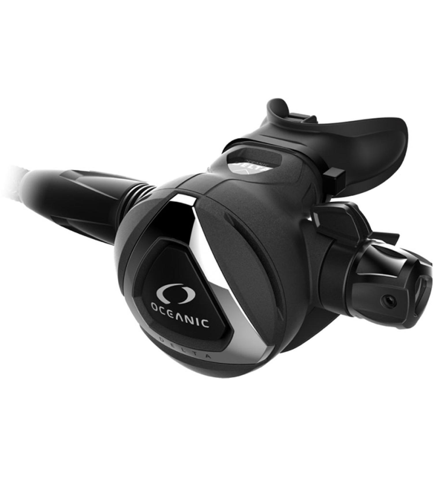 Oceanic Delta 5 Second Stage Regulator Black