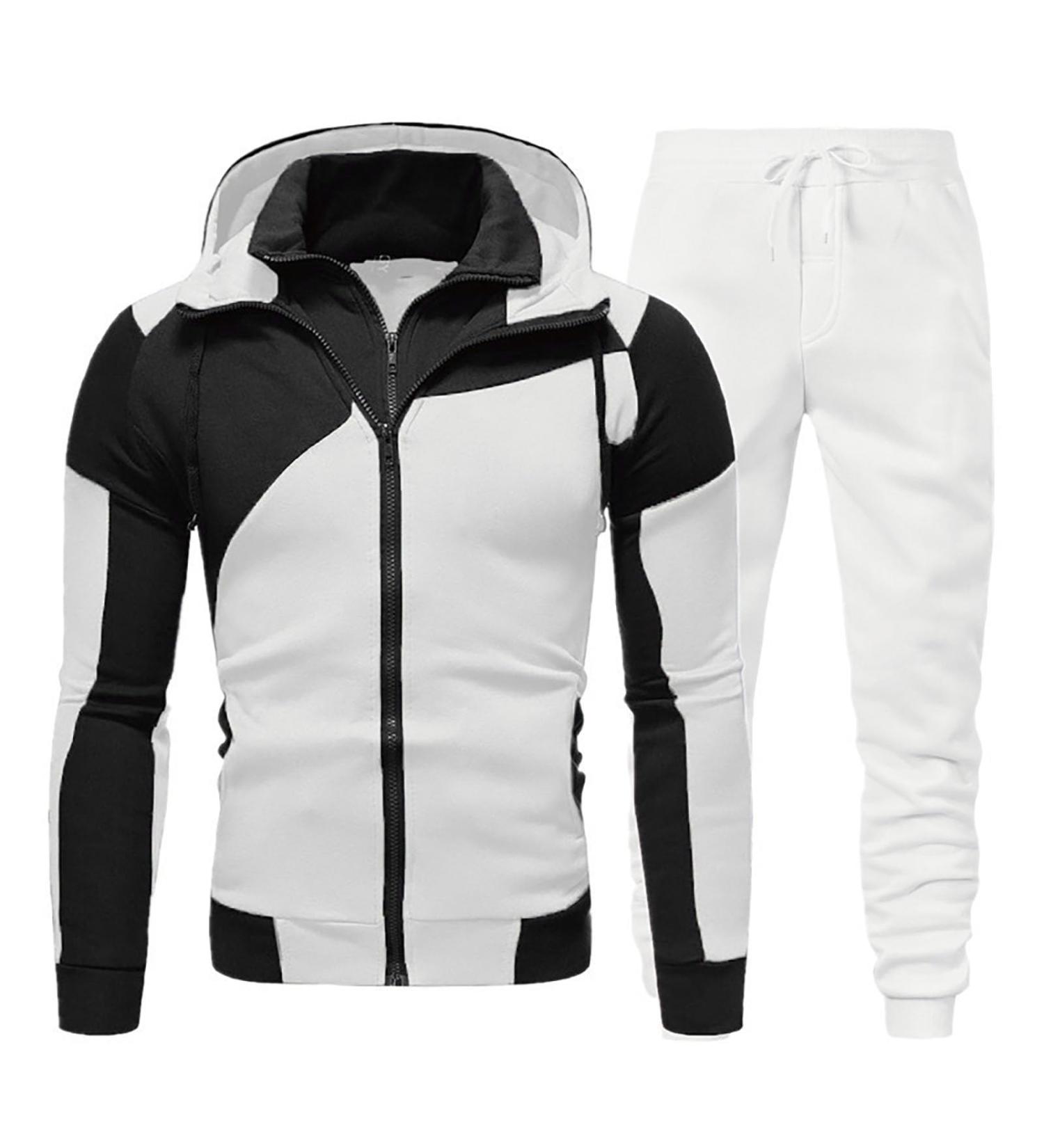 Buy Hanxiulin Men's Jogging Suit - Comfortable Cotton Sports Clothing & Training Suits for Men | Ideal Leisure & Home Wear - Buy Online on GoSupps.com