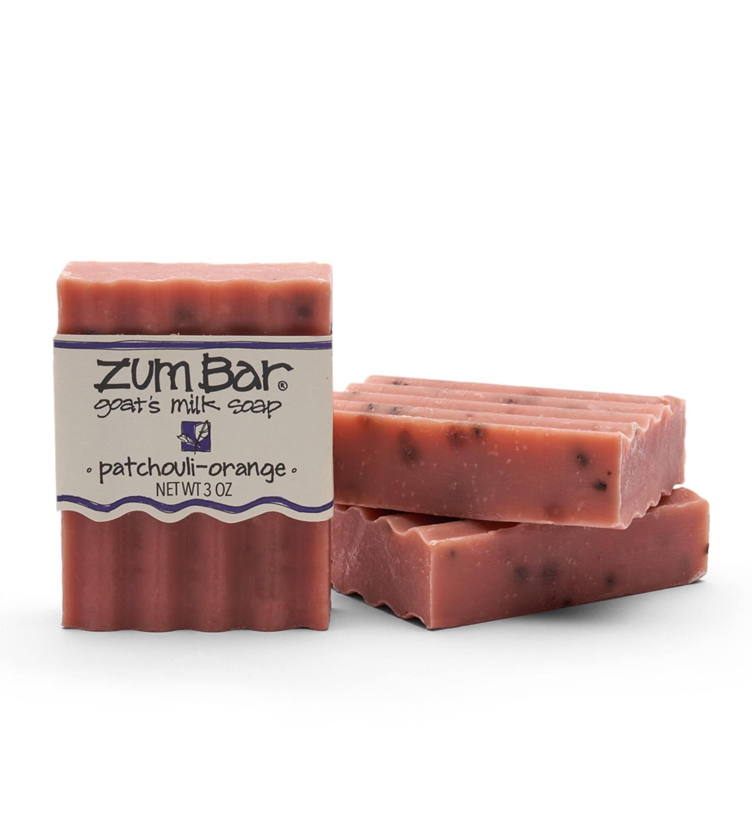 Indigo Wild Zum Bar Goat's Milk Soap - Patchouli-Orange 3 oz (3 Pack) - Natural Handmade Soap - Buy Online on GoSupps.com