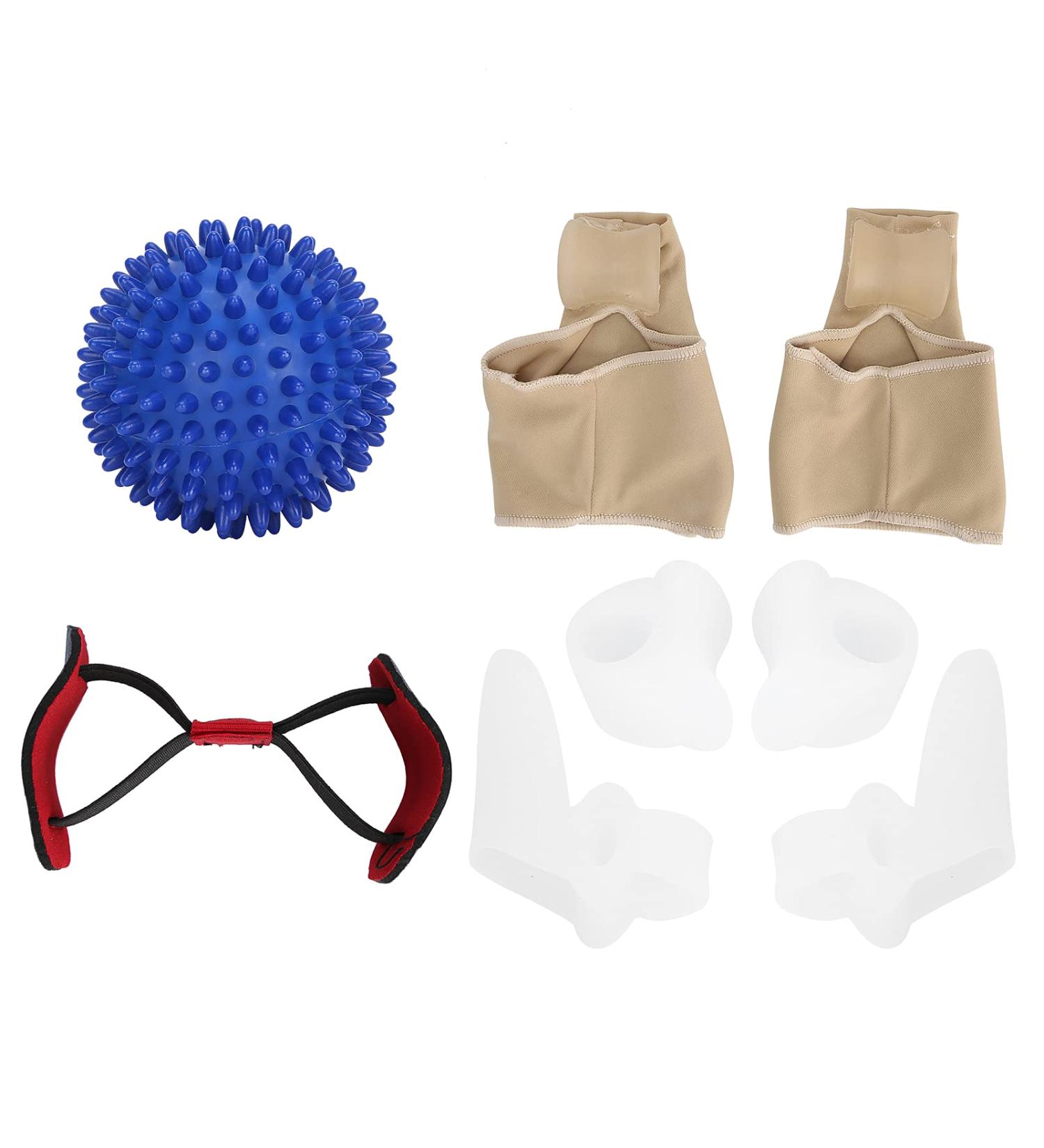 Buy ZJchao Bunion Corrector - 5pcs Hallux Valgus Toe Separator for Foot Care | International Shipping - Buy Online on GoSupps.com