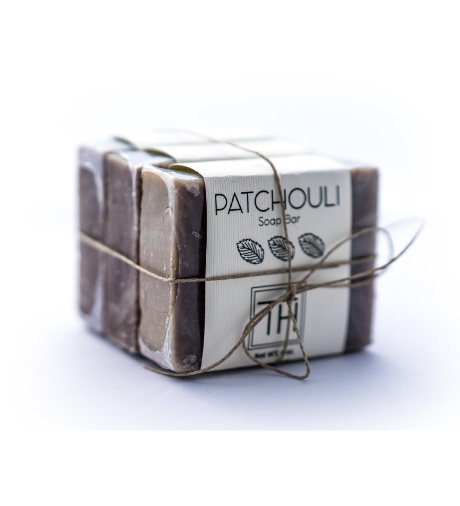 Totl Health Handmade Patchouli Soap - Gentle Face & Body Cleanser - 3pk, 4oz Bars - All-Natural - Made in USA - Buy Online on GoSupps.com