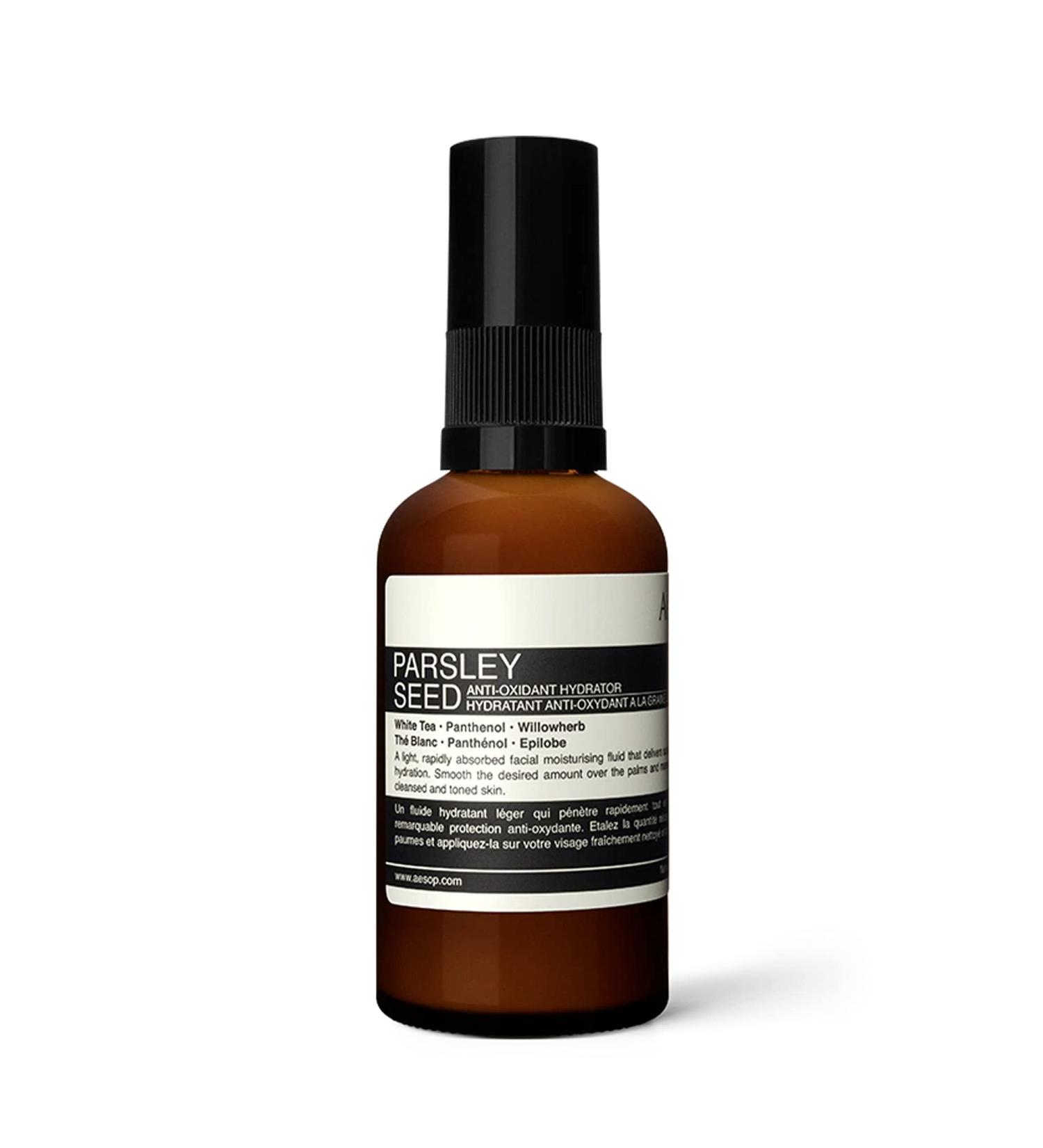 Aesop Parsley Seed Anti-Oxidant Hydrator 60mL | Anti-Aging Moisturizer for All Skin Types | Paraben-Free Cruelty-Free Vegan Face Lotion for Men & Women - Buy Online on GoSupps.com