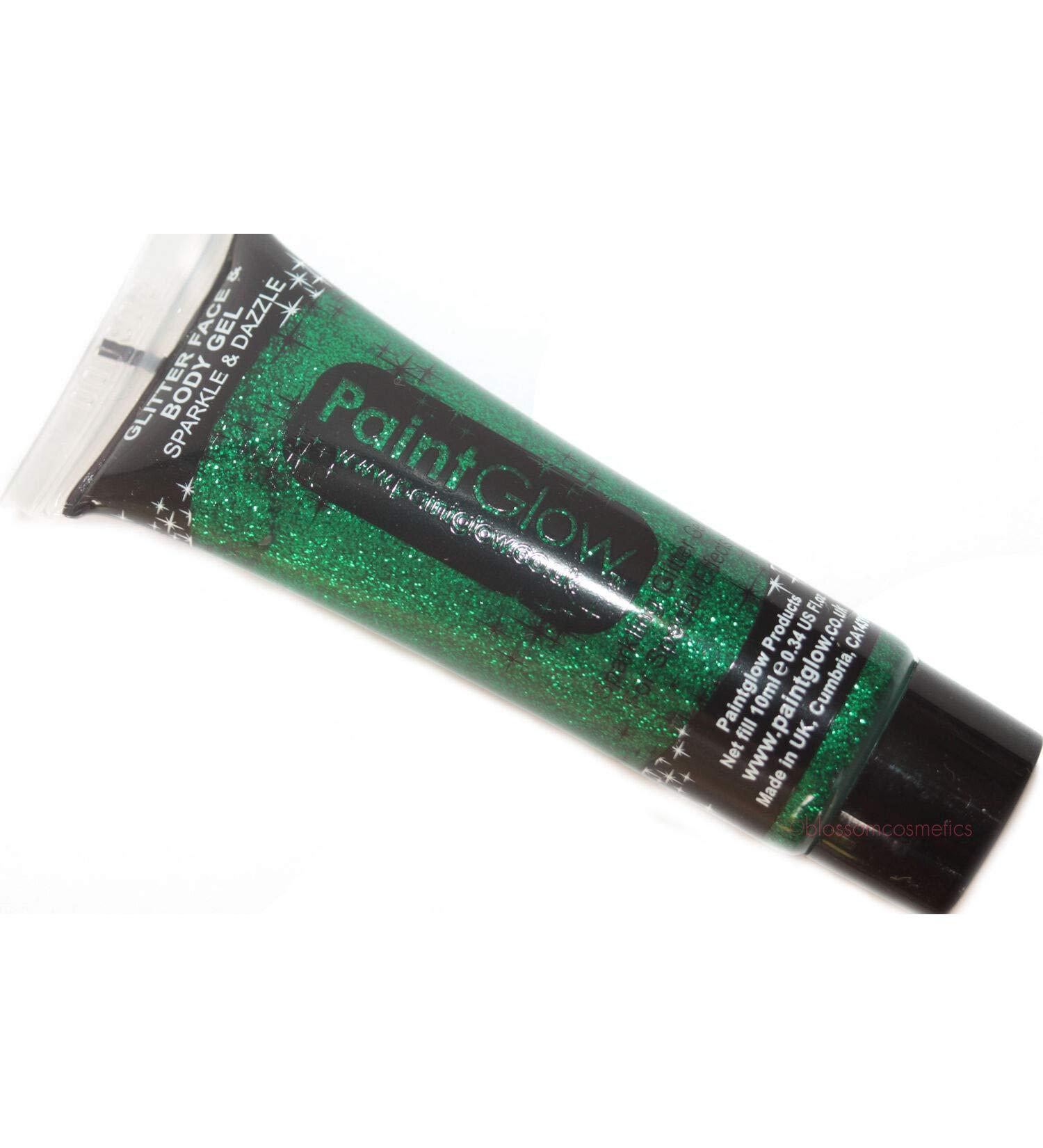 B-Creative Glitter gel for face and body - For lips and eyes - Green